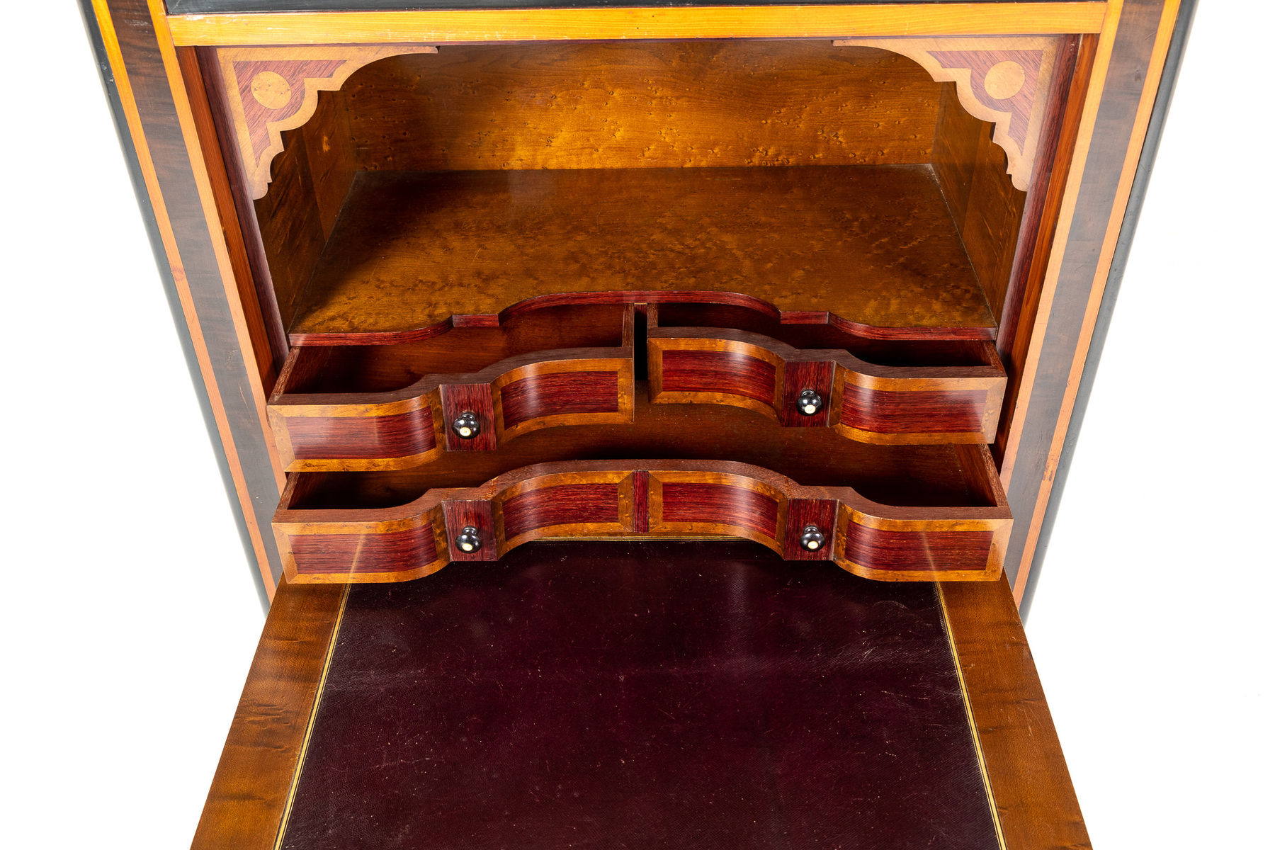 19th Century French Ebony and Kingwood Secrétaire