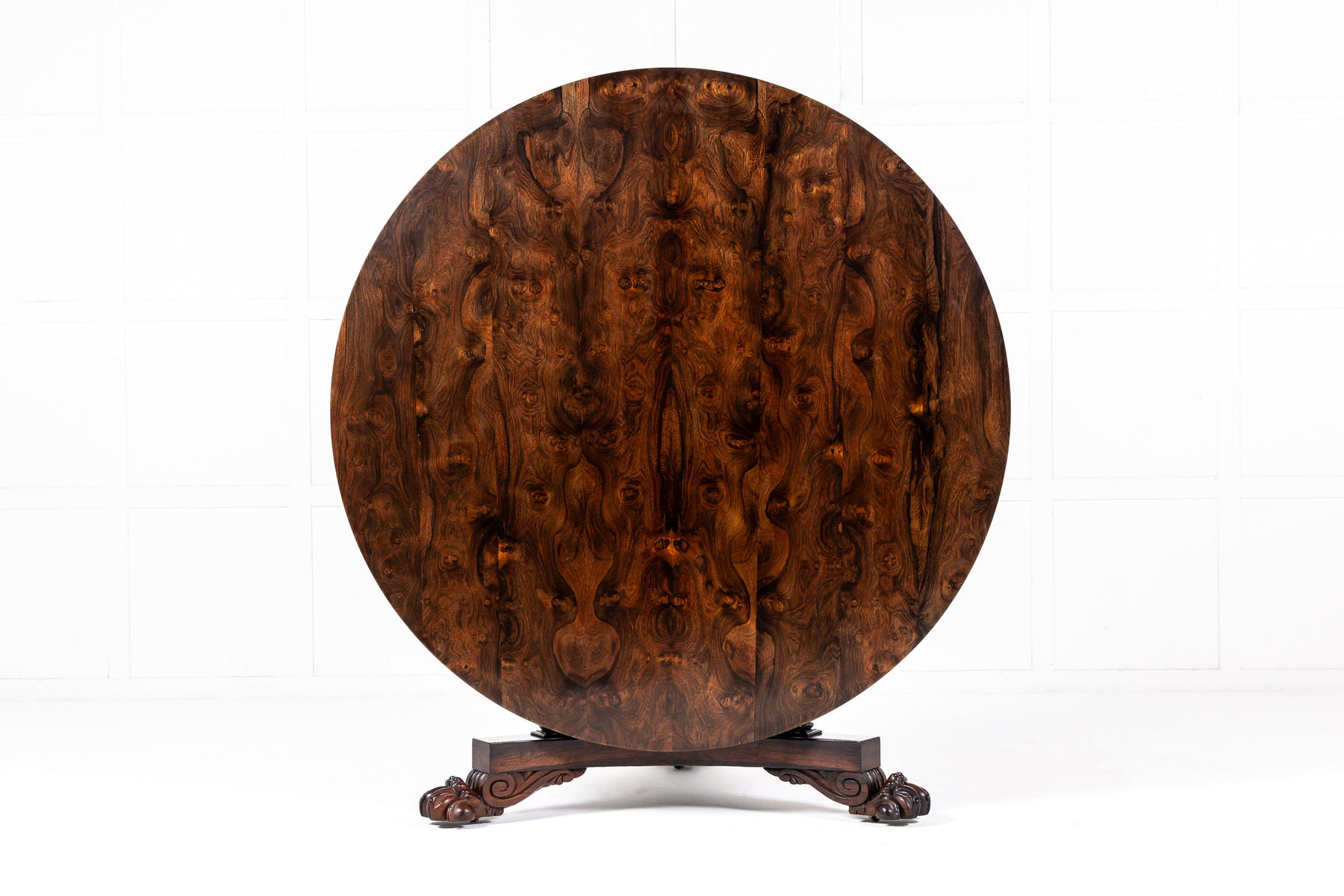 Late Regency Rosewood Centre Table