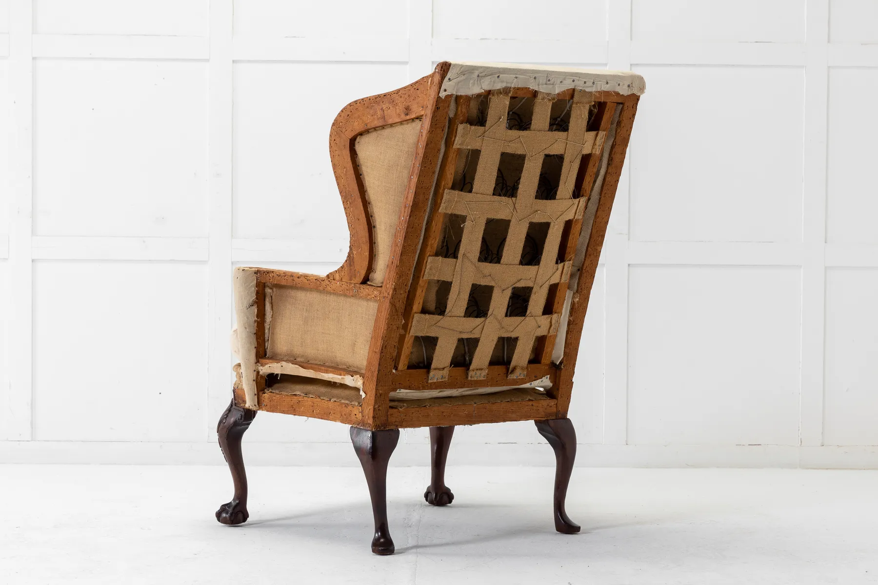 1930s English Wing Armchair