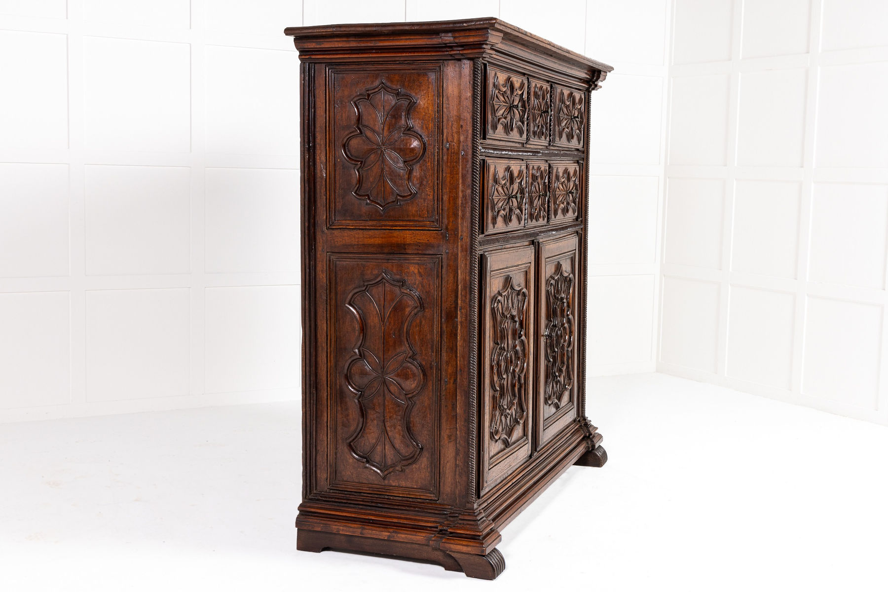 Early 18th Century Italian Walnut Cabinet