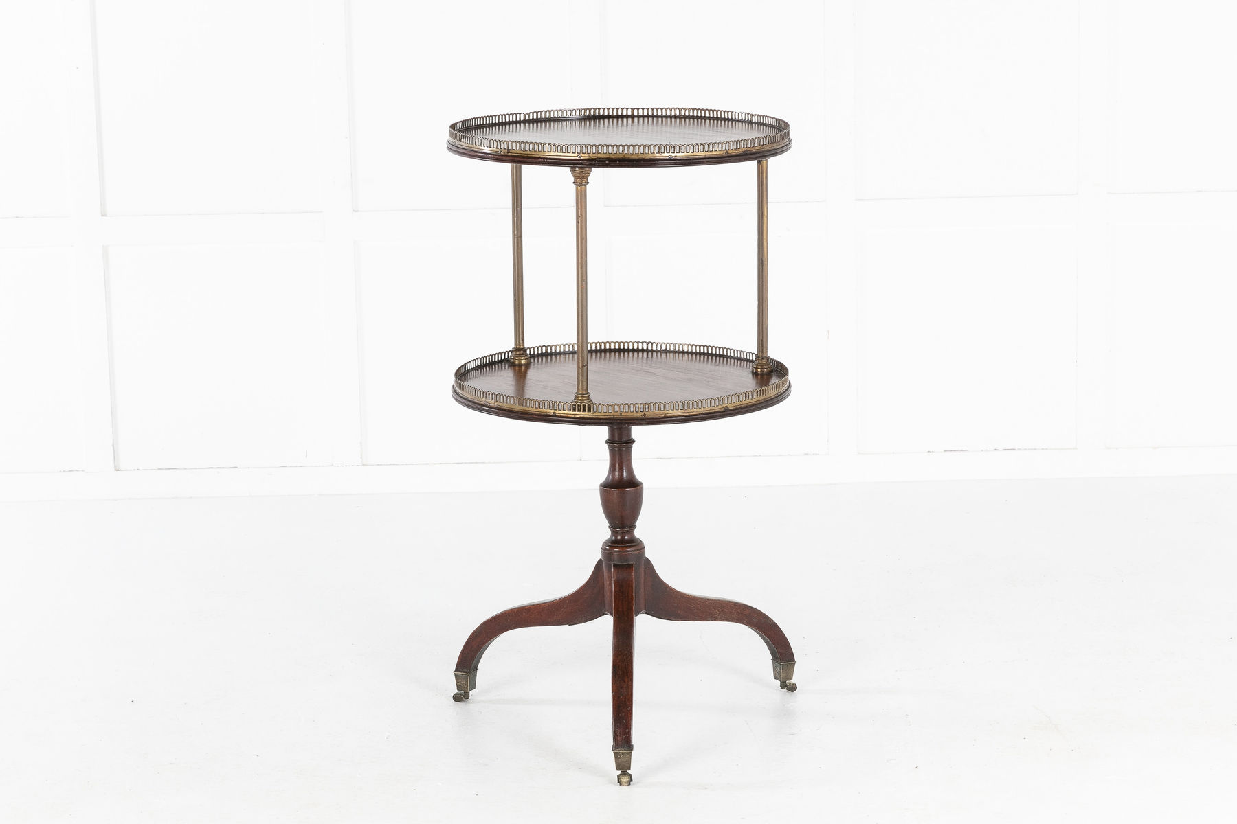 SOLD, 19th Century English Two Tier Dumb Waiter