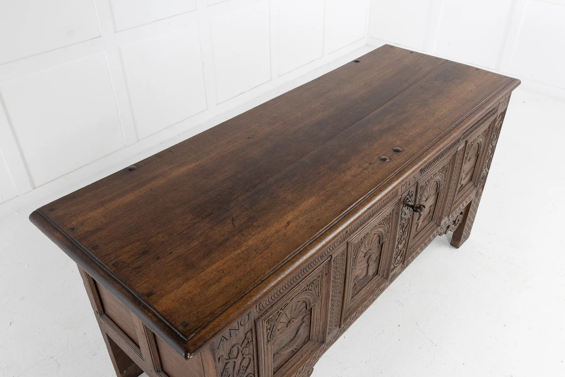 SOLD, Large 18th Century Dutch Oak Coffer