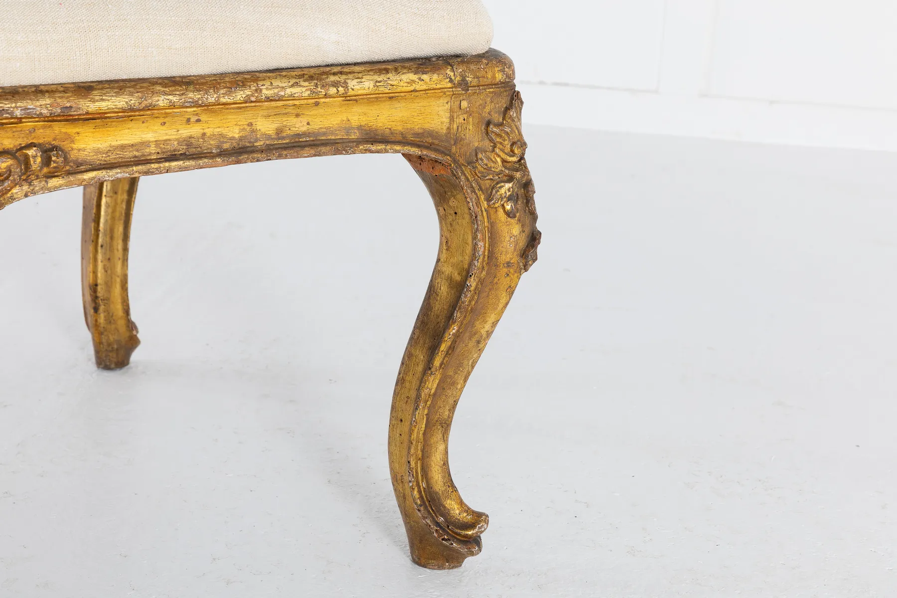 18th Century Italian Gilt Sofa
