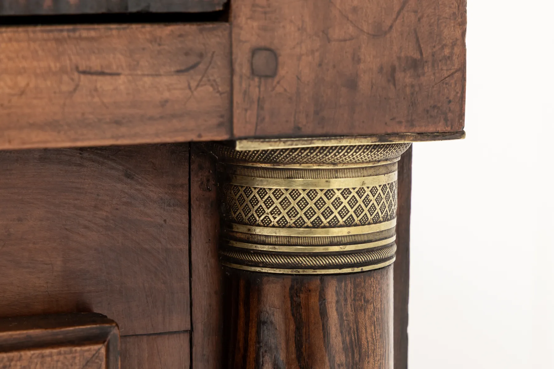 18th Century French Cherrywood and Burr Ash Enfilade