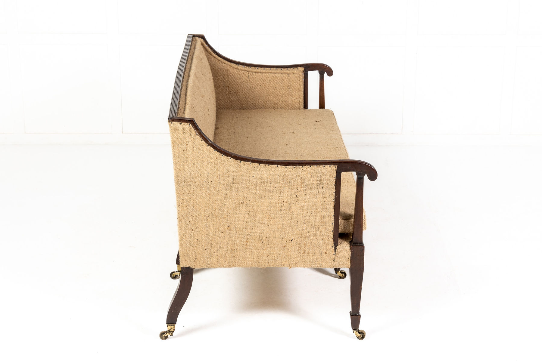 19th Century English Mahogany Sofa