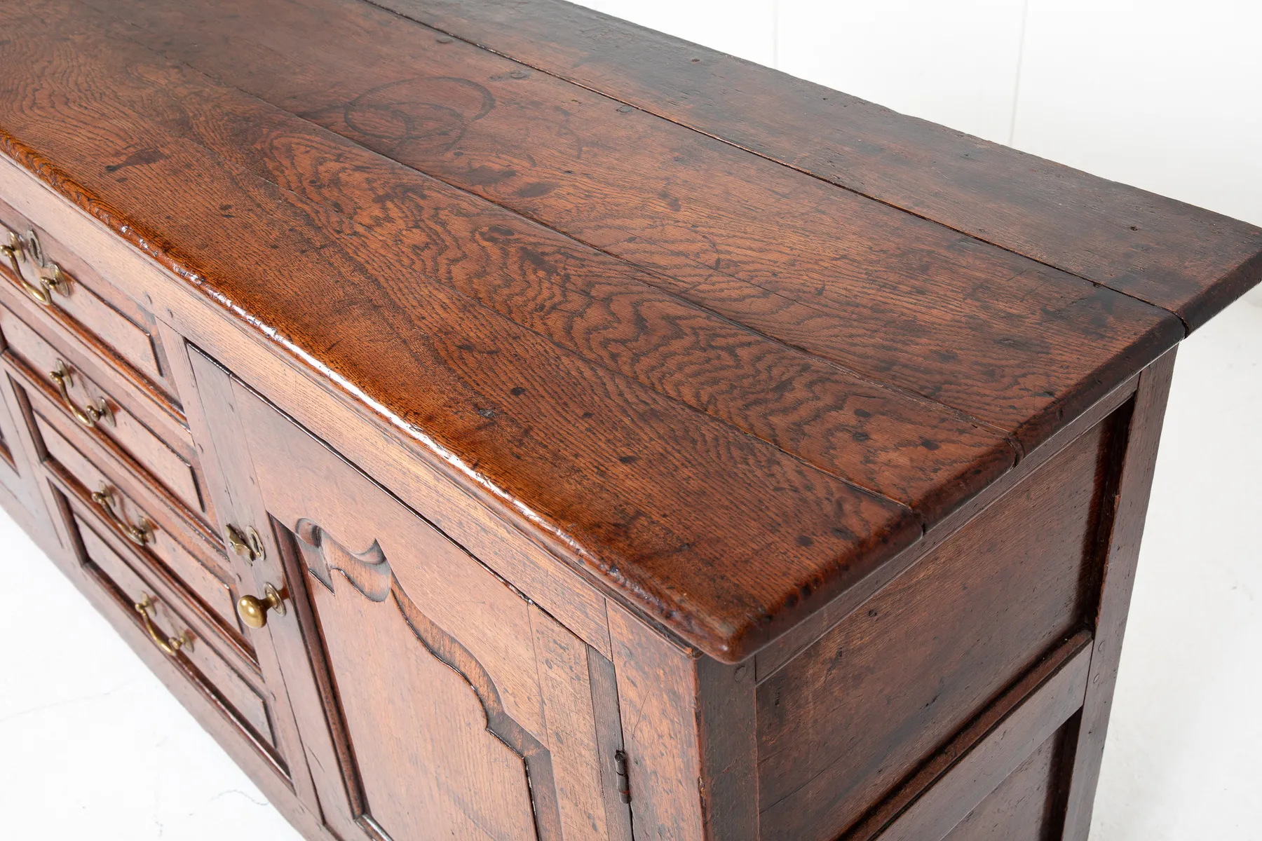 18th Century Oak Dresser Base