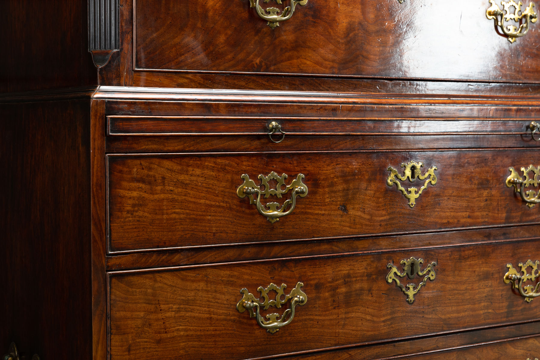 Early 18th Century English Mahogany Chest on Chest