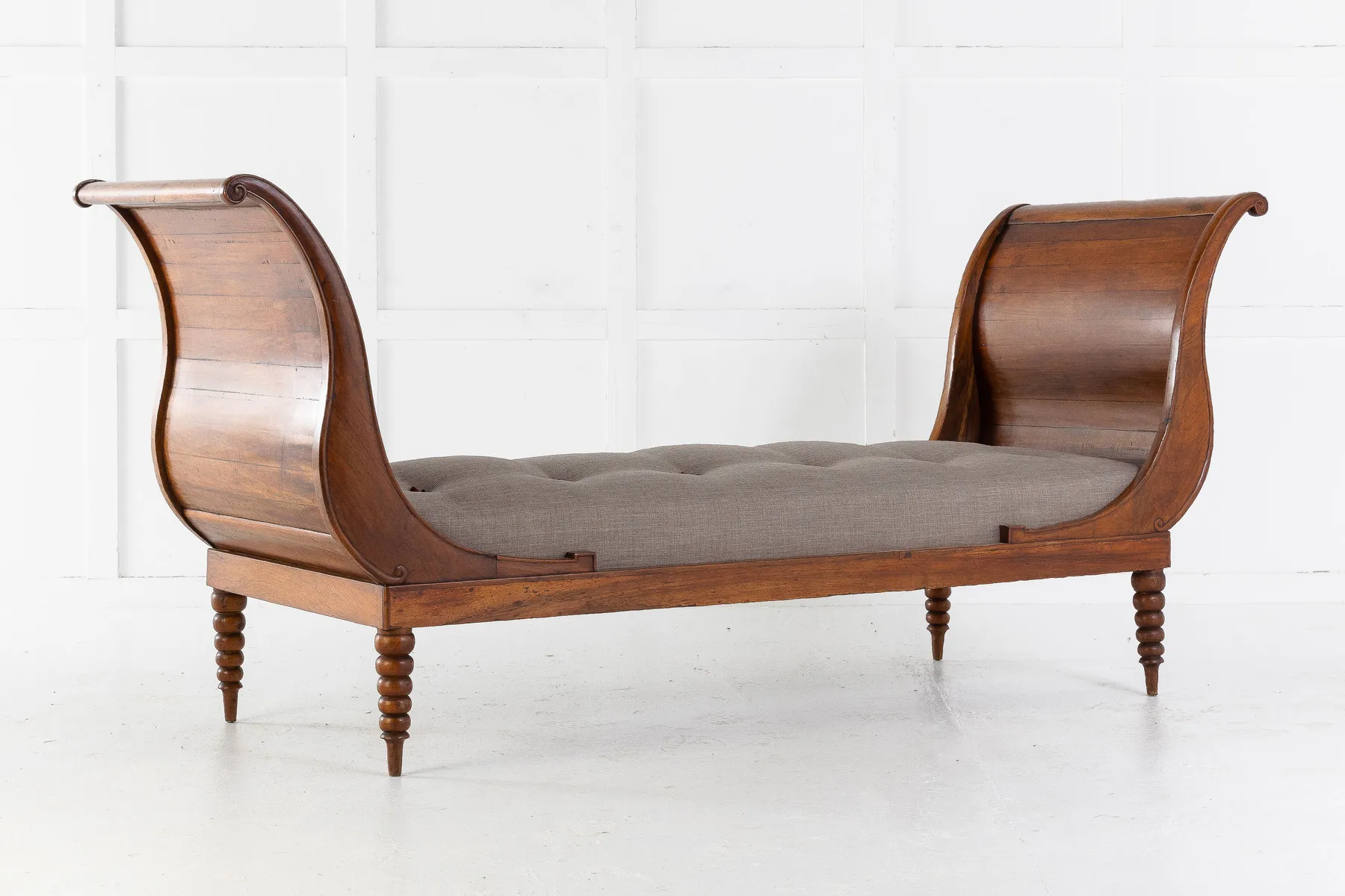 SOLD, 19th Century French Walnut Daybed