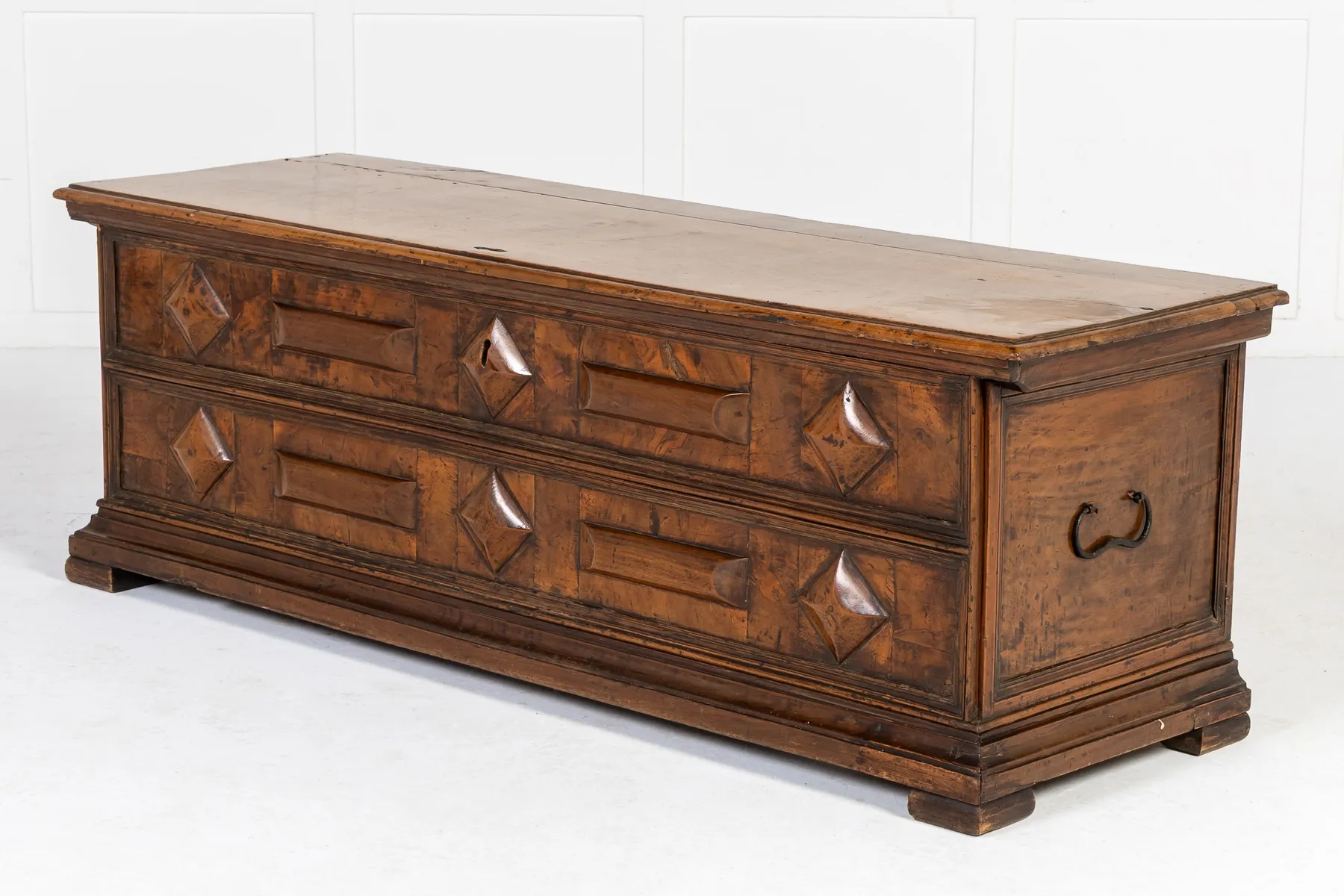 18th Century Italian Walnut Coffer