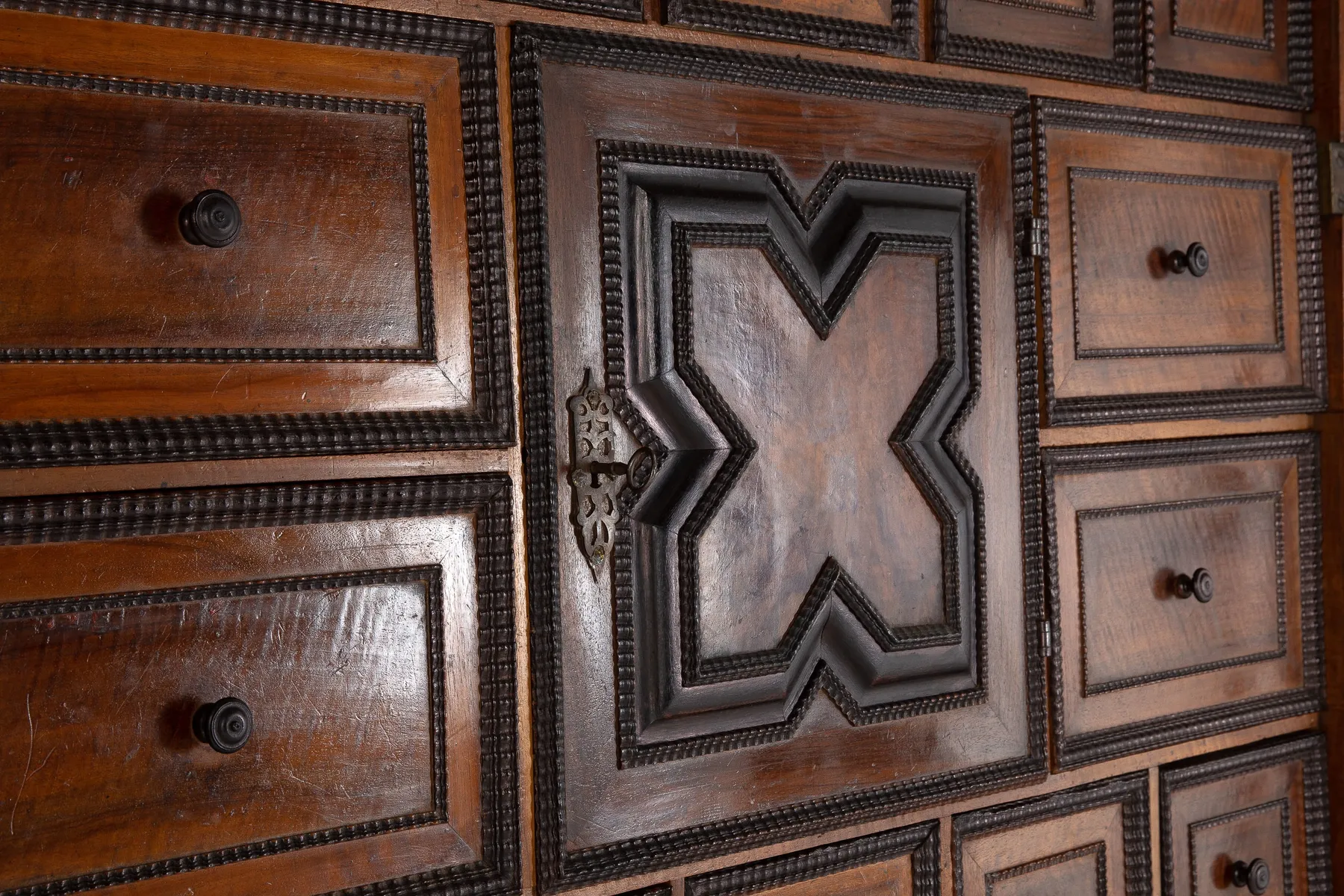 SOLD, Early 18th Century Walnut Cabinet