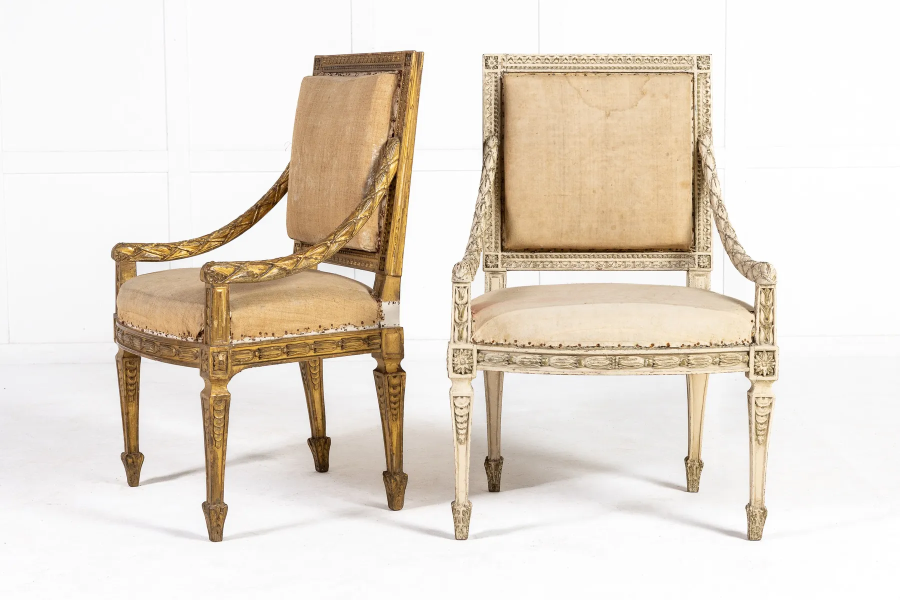Pair of Louis XVI Armchairs