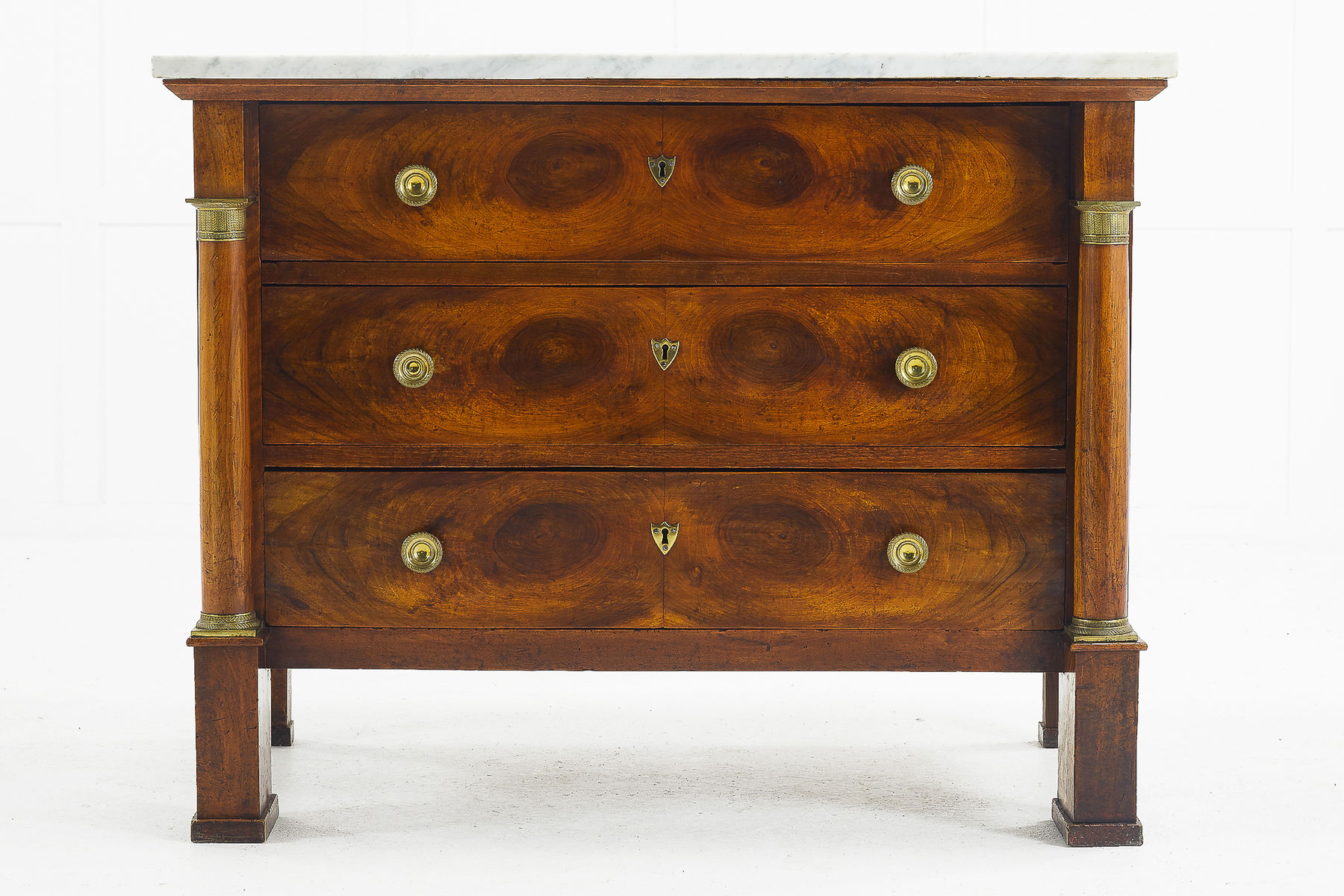 19th Century French Walnut Commode
