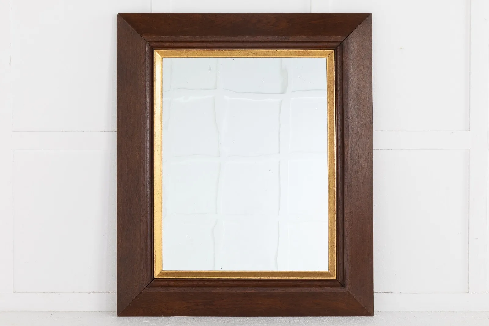 SOLD, 19th Century French Oak Mirror