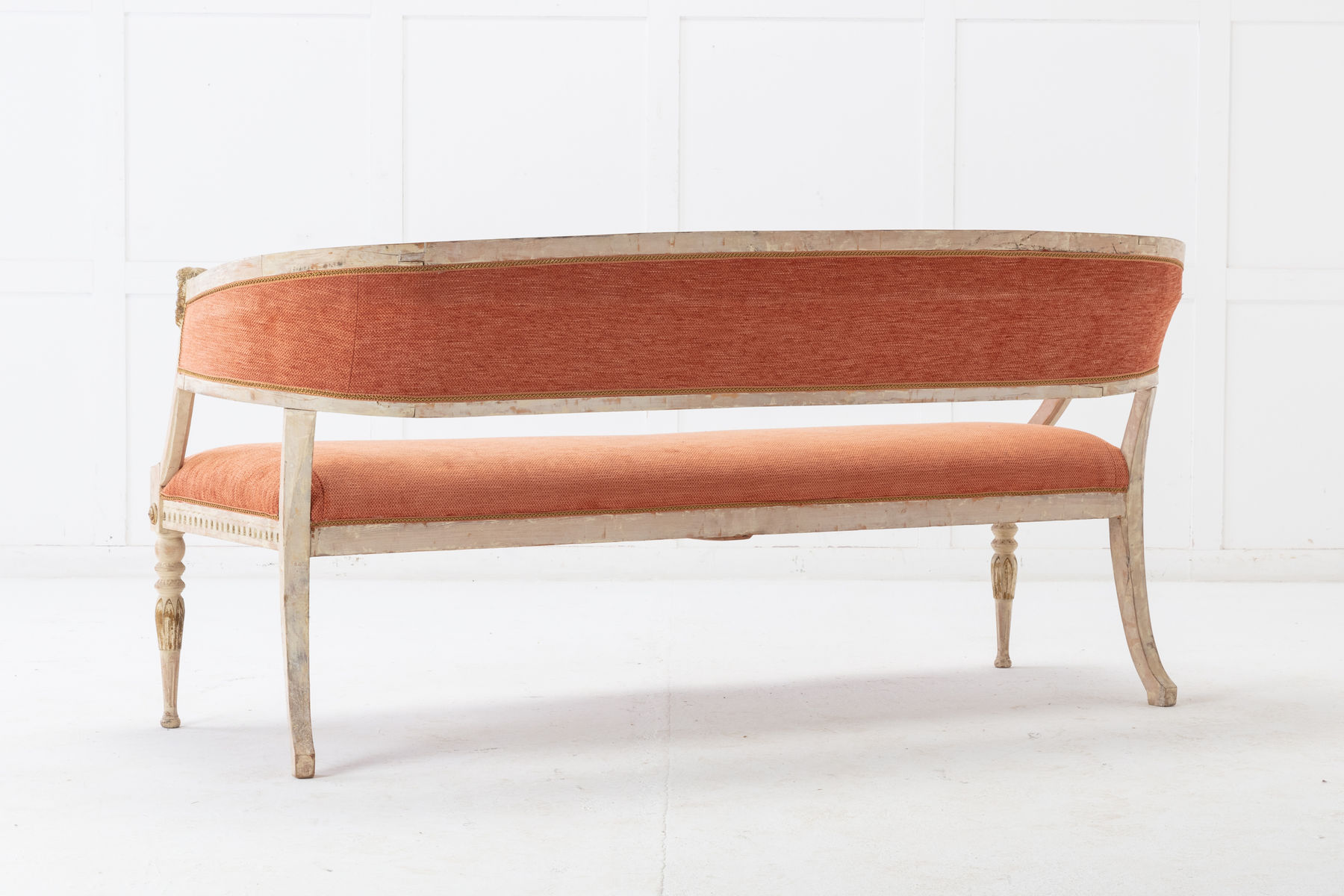 19th Century Swedish Painted Sofa