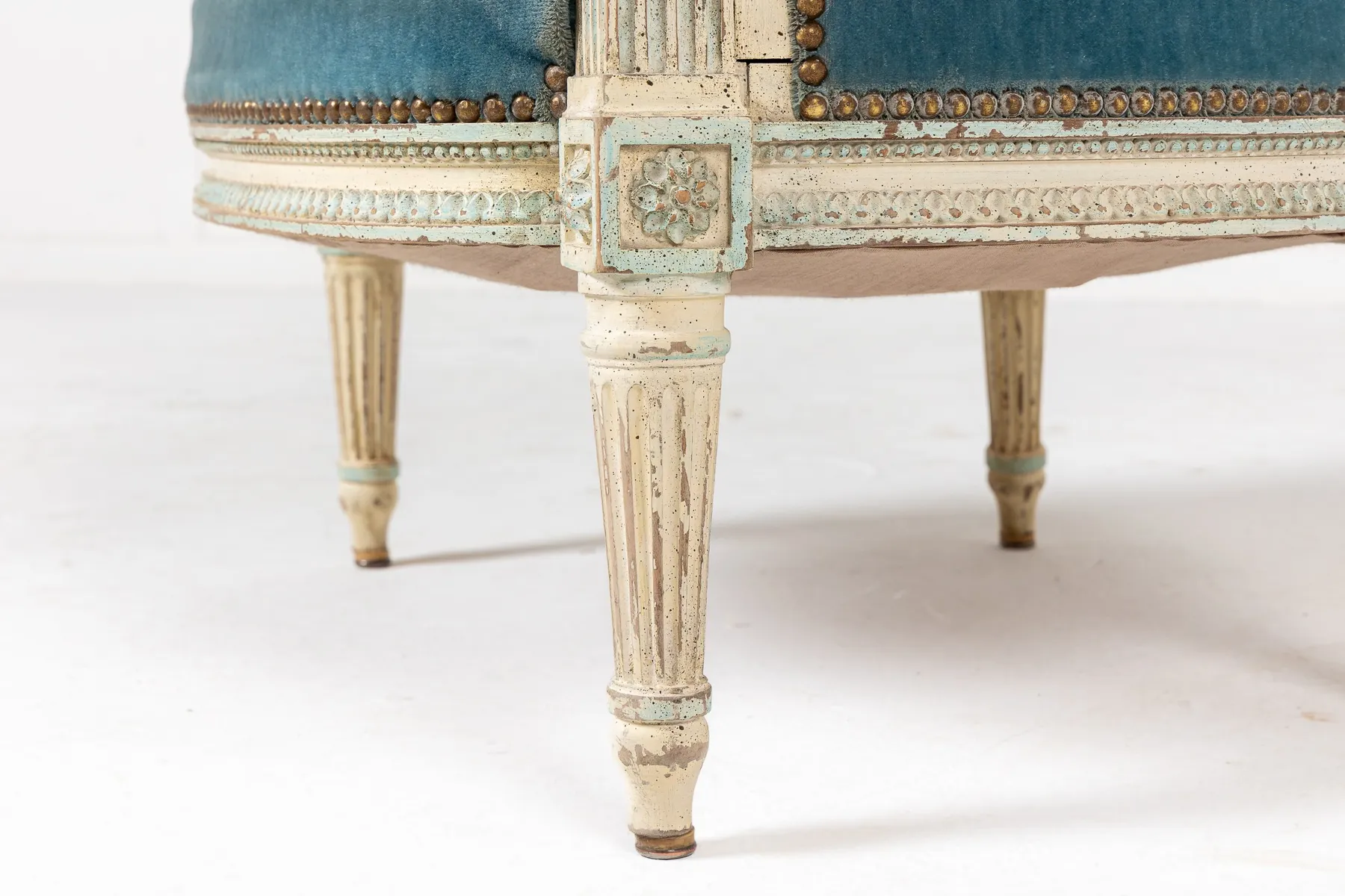 Pair of 19th Century French Painted Armchairs