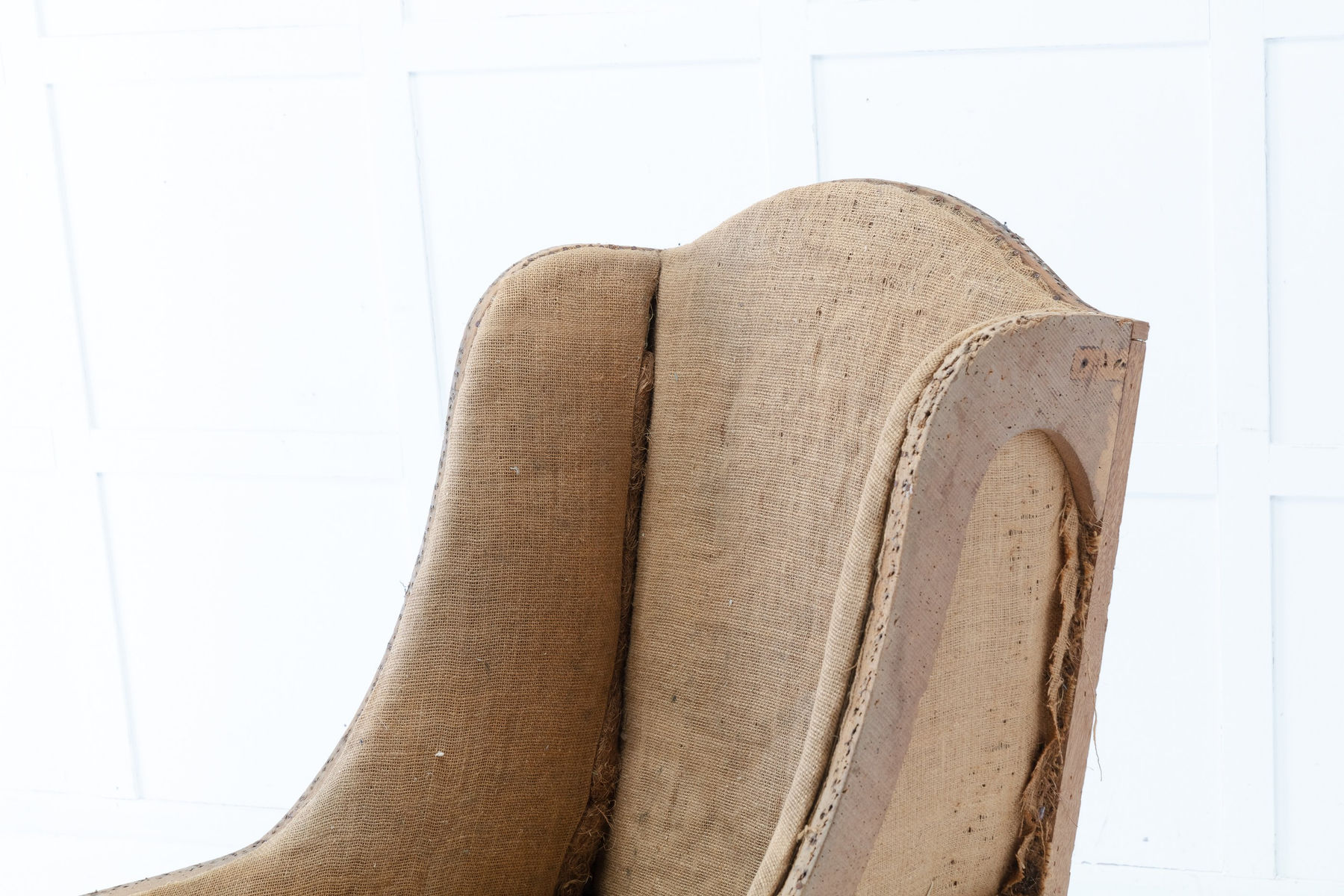 SOLD, 19th Century French Os De Mouton Armchair