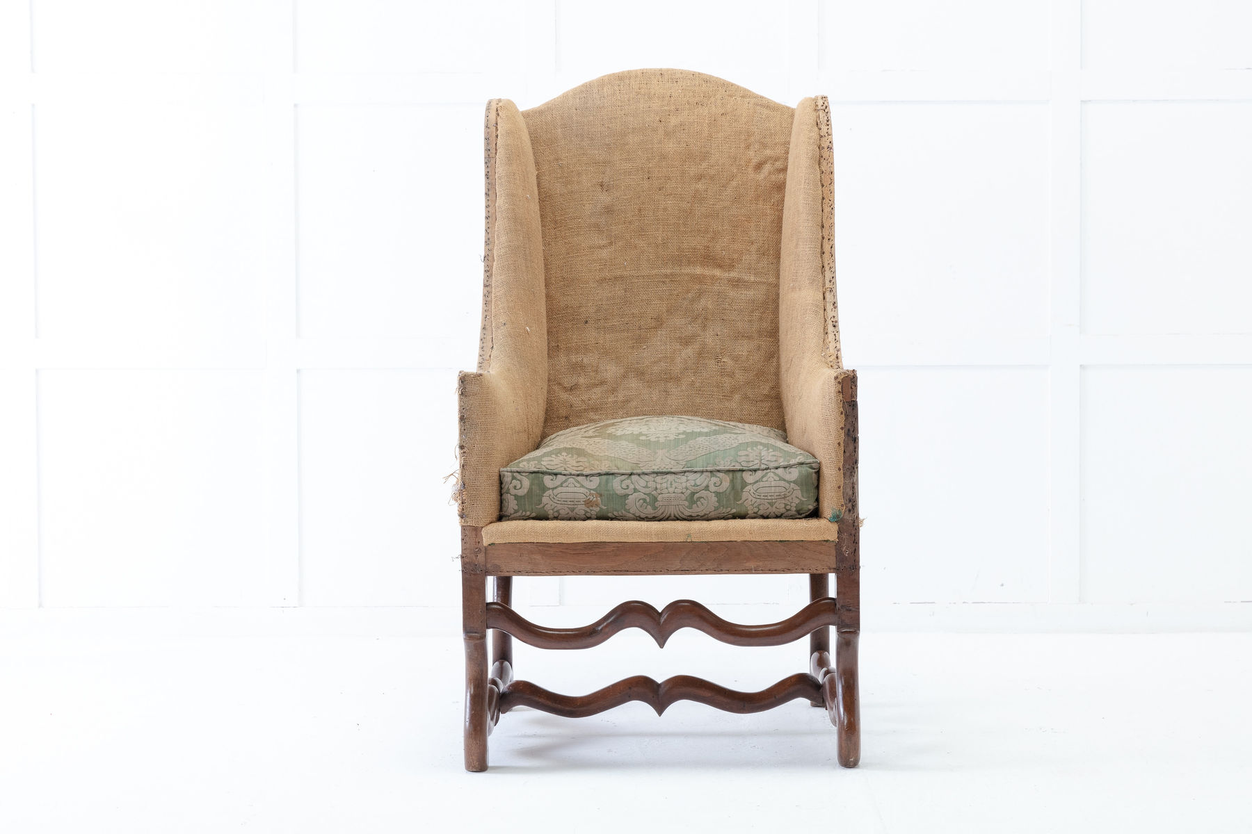 SOLD, 19th Century French Os De Mouton Armchair