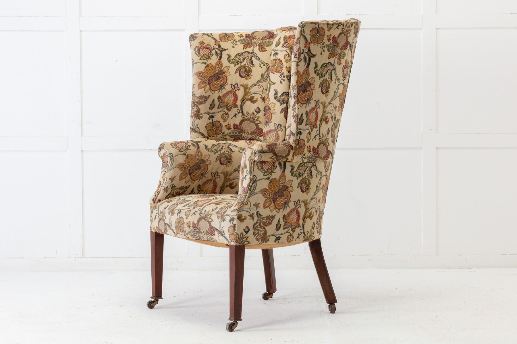 SOLD, Late 19th Century English Barrel Back Armchair