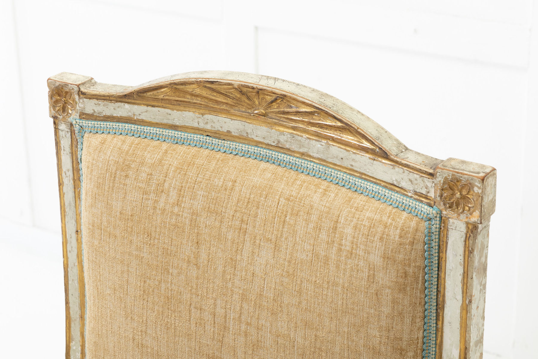 Pair of 18th Century Italian Painted Side Chairs