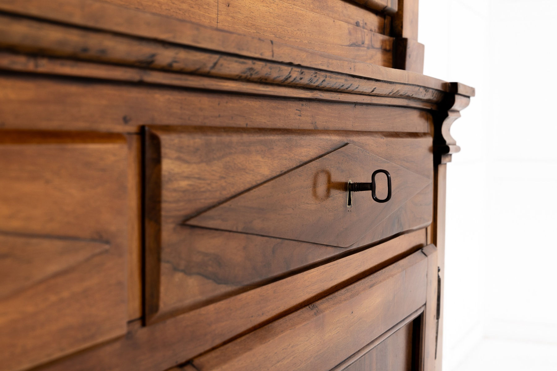 Pair of Late 18th/Early 19th Century Italian Walnut Bookcases