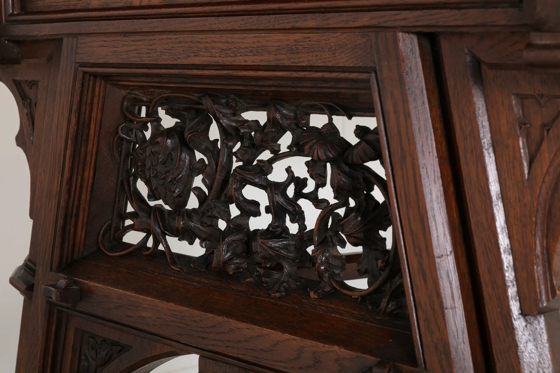 Large 19th Century Gothic Desk