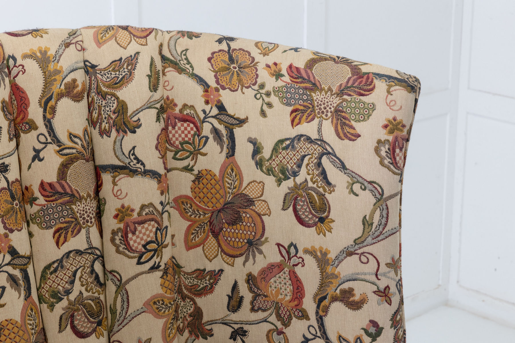 SOLD, Late 19th Century English Barrel Back Armchair