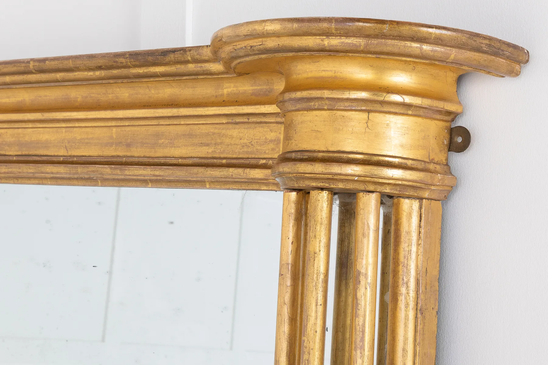 SOLD, 19th Century Regency Giltwood Overmantel Mirror