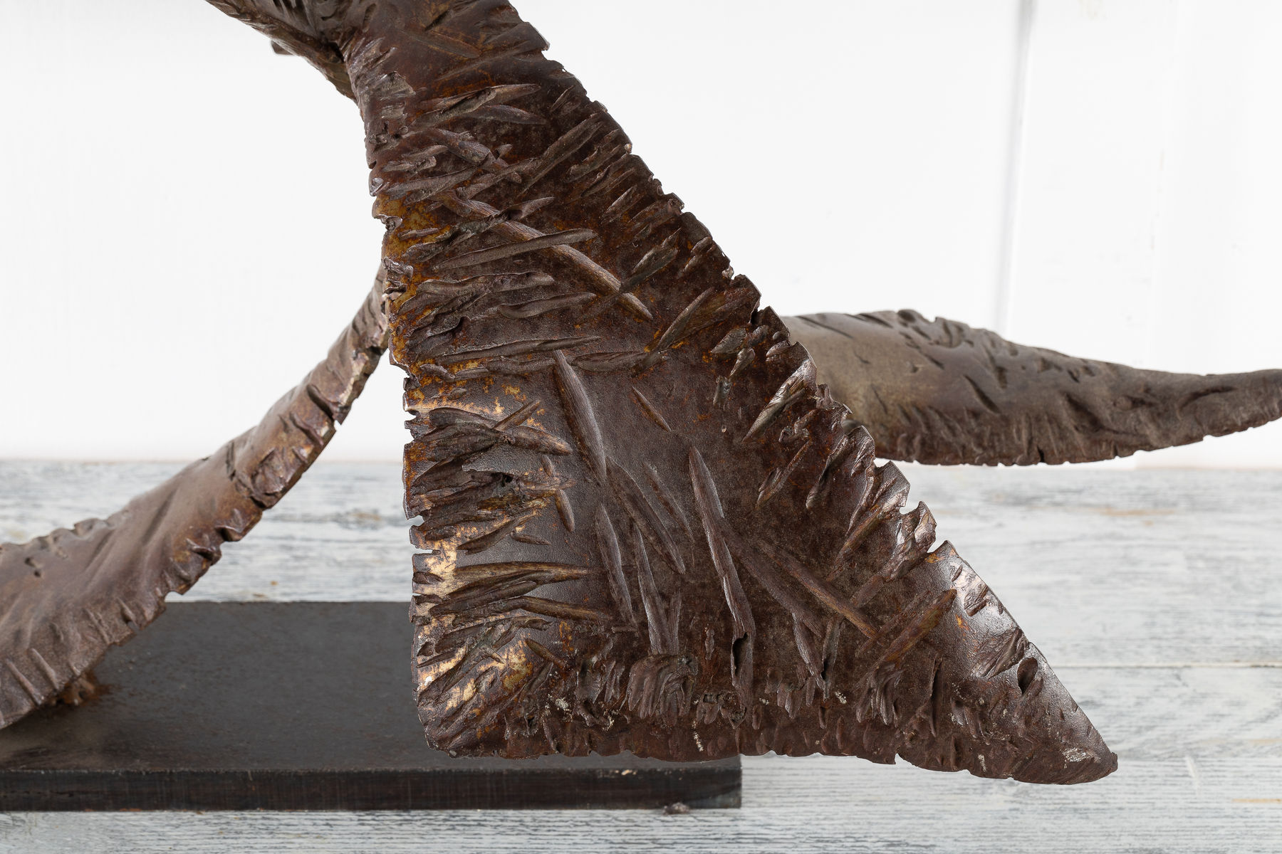 1970s Decorative Iron Sculpture