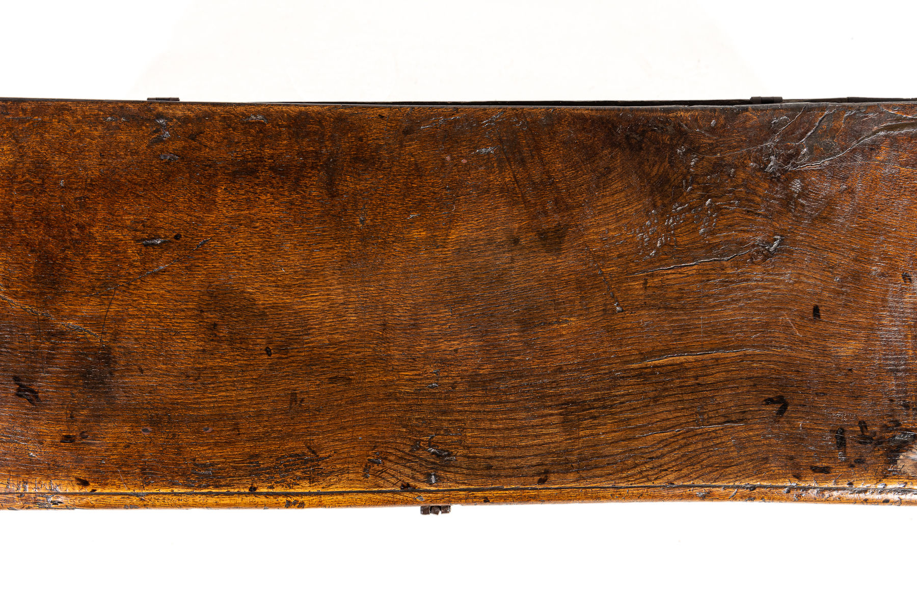 Late 17th Century Carved Oak Coffer