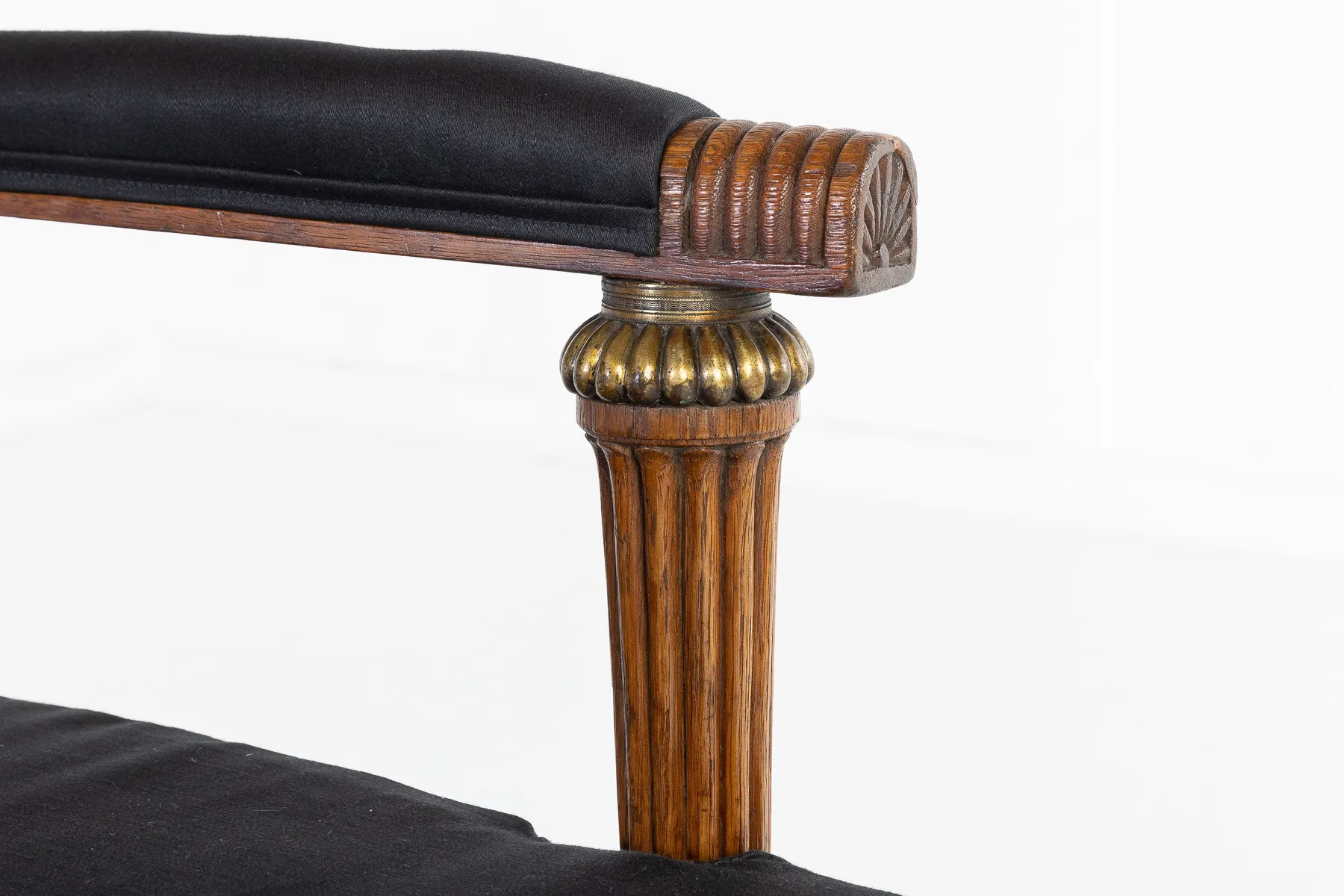 SOLD, 19th Century Regency Oak Armchair (in the manner of) George Bullock