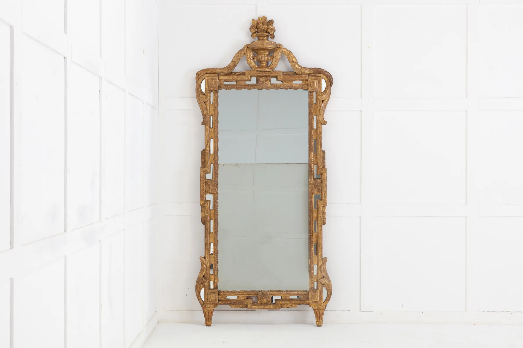 SOLD, 18th Century French Giltwood Mirror