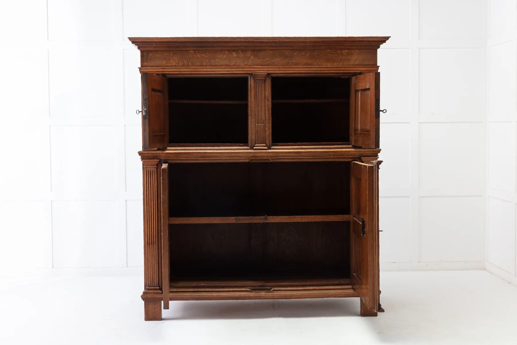 SOLD, 18th Century Dutch Oak Cabinet