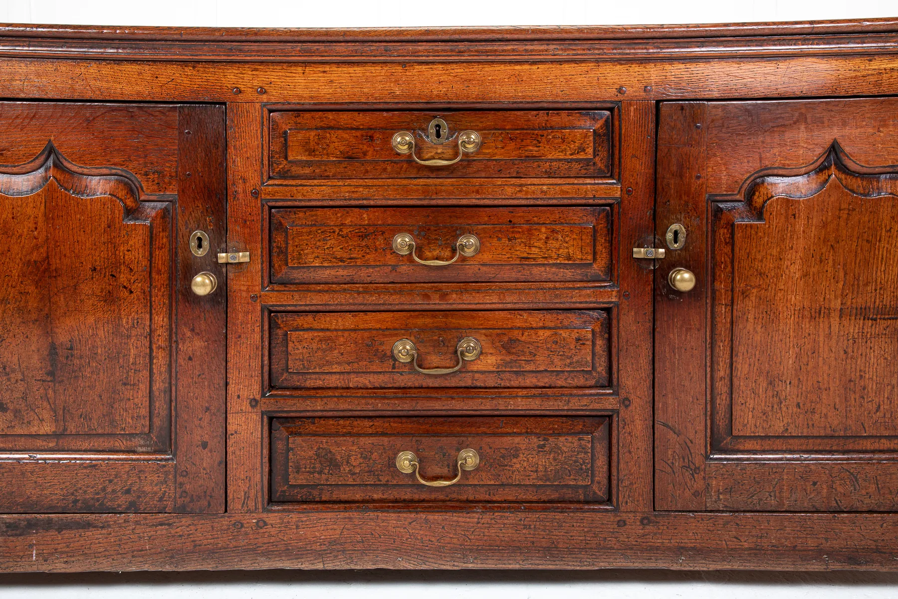 18th Century Oak Dresser Base