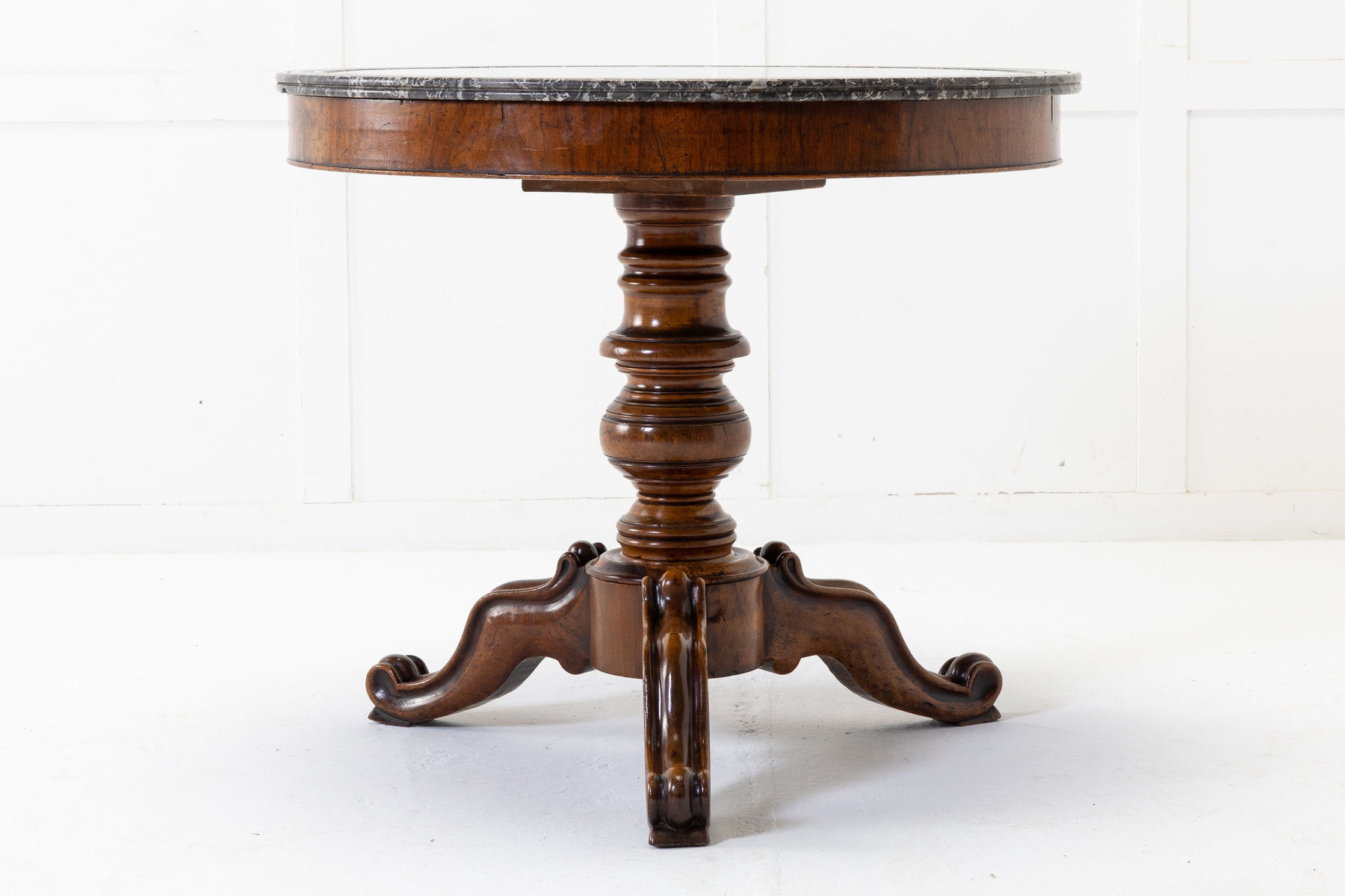 SOLD, 19th Century French Walnut Guéridon