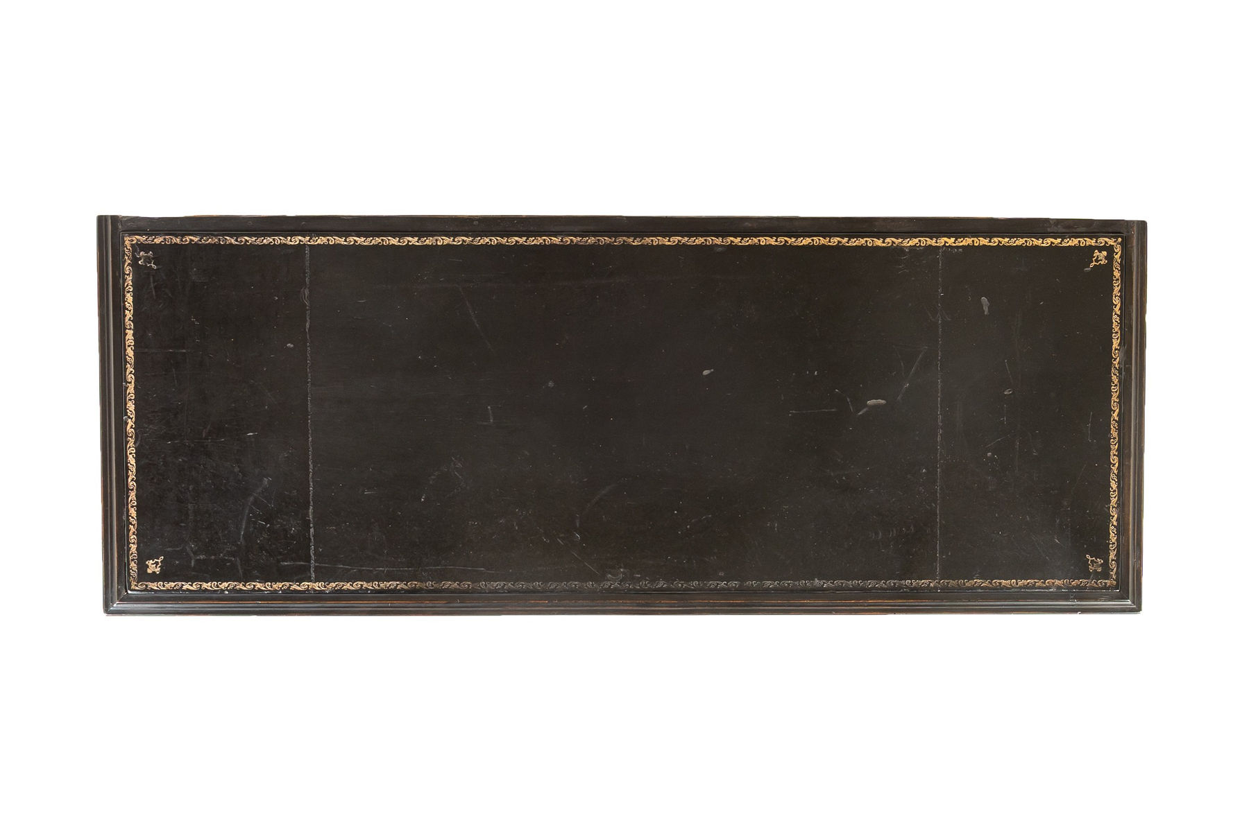 18th Century Italian Burr Mulberry Kneehole Desk