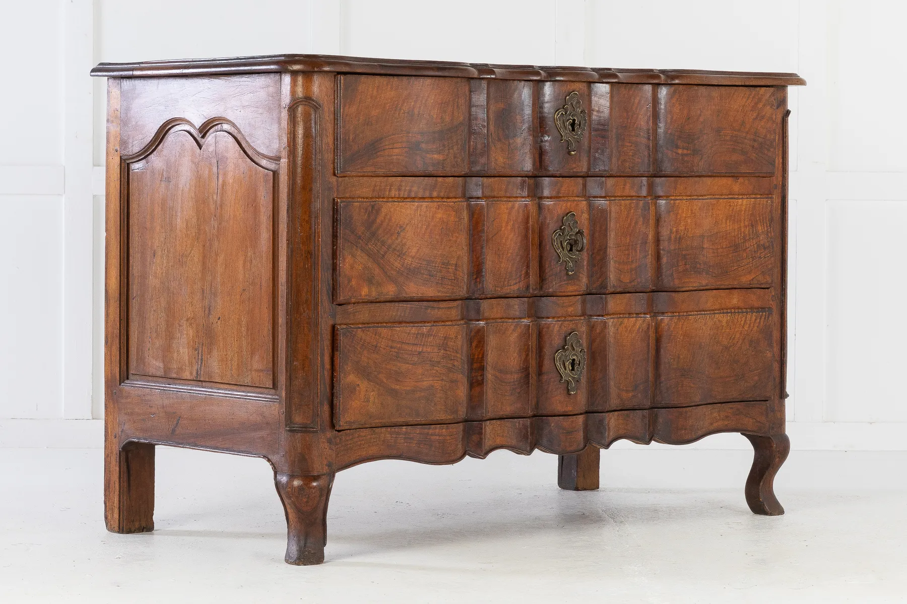 18th Century French Walnut Commode