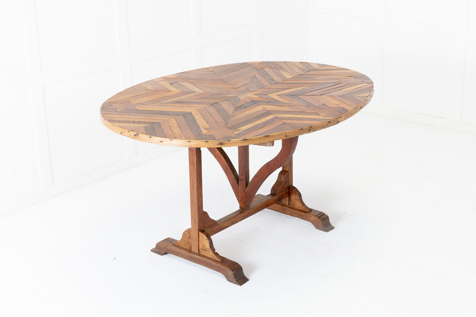 SOLD, 19th Century French Oak Vendange Table
