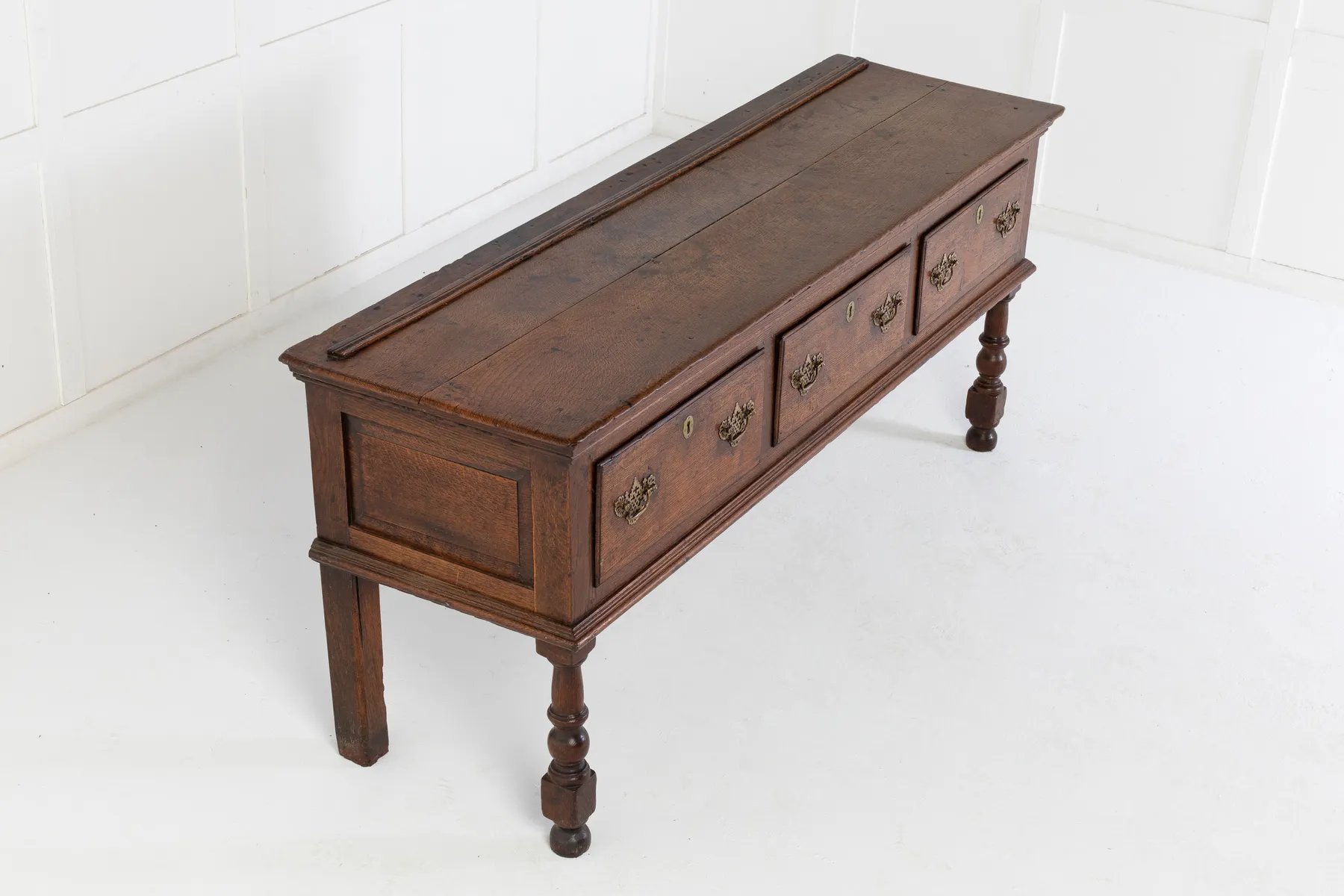 SOLD, Early 18th Century Oak Dresser Base