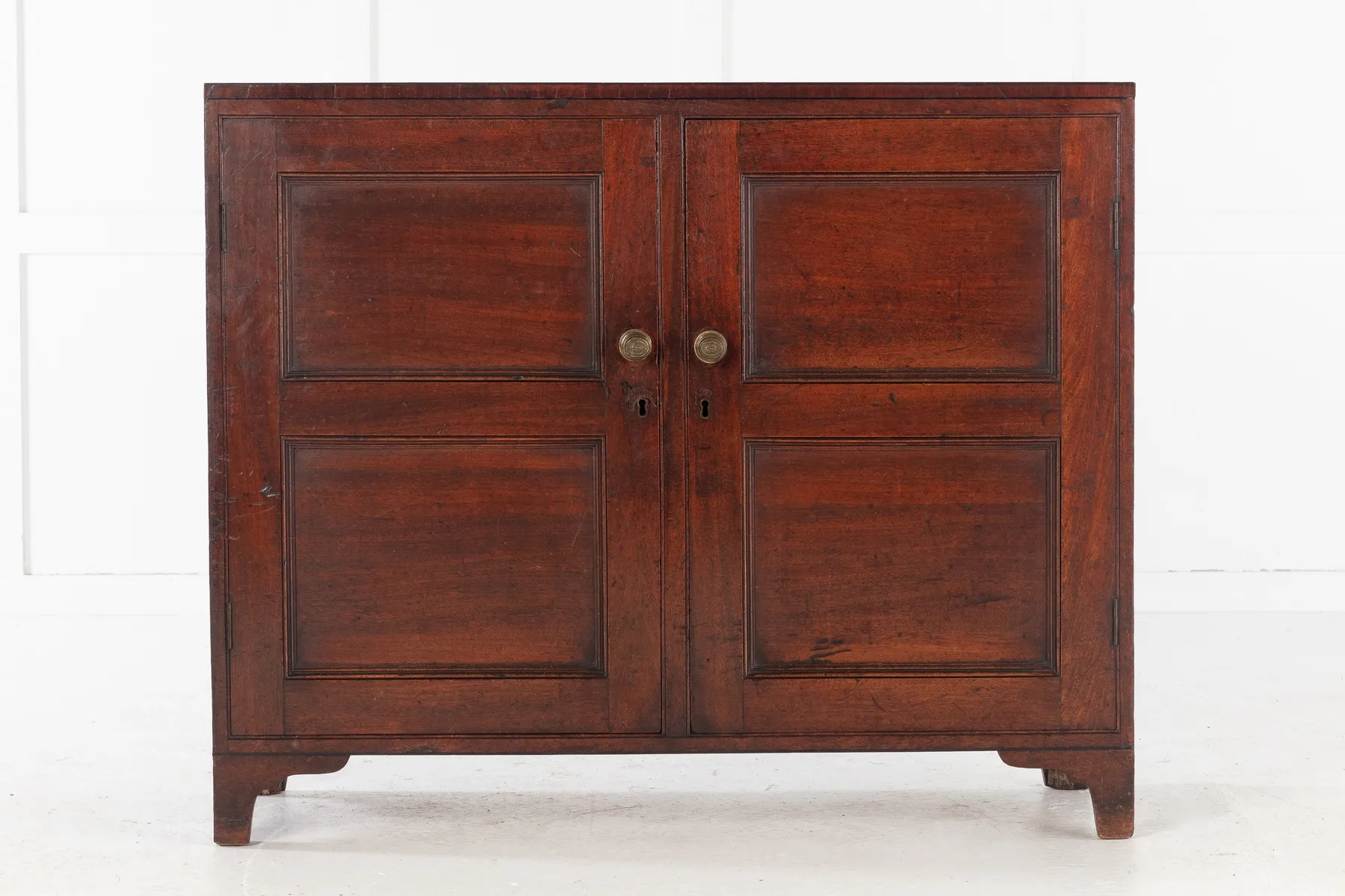 SOLD, Early 19th Century Mahogany Two Door Cabinet