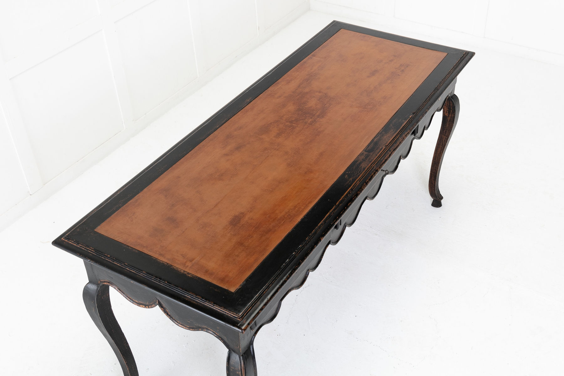 18th Century French Ebonised Bureau Plat