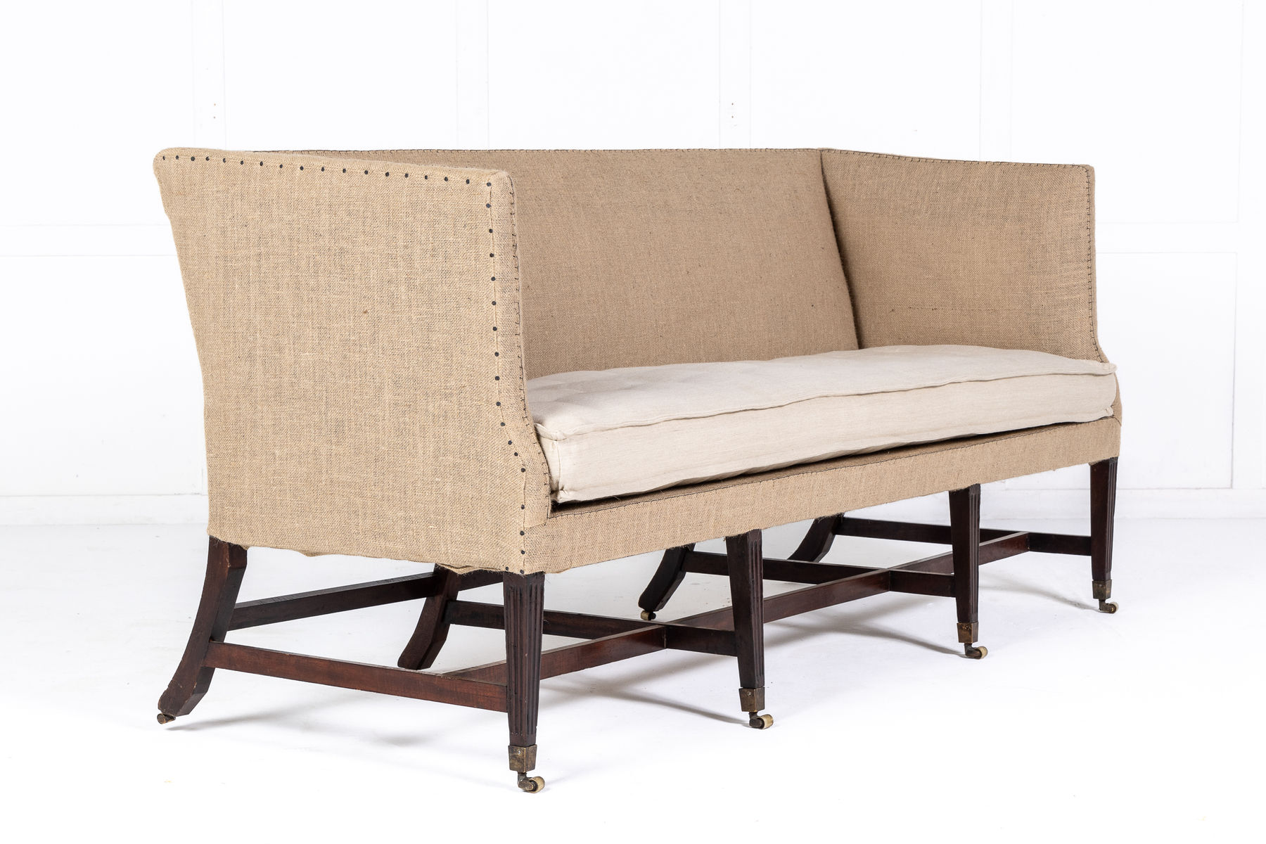 18th Century George III Mahogany Sofa