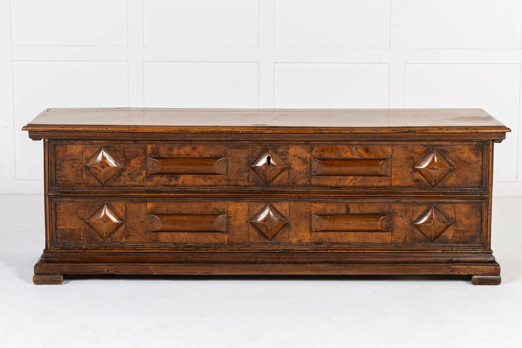 18th Century Italian Walnut Coffer