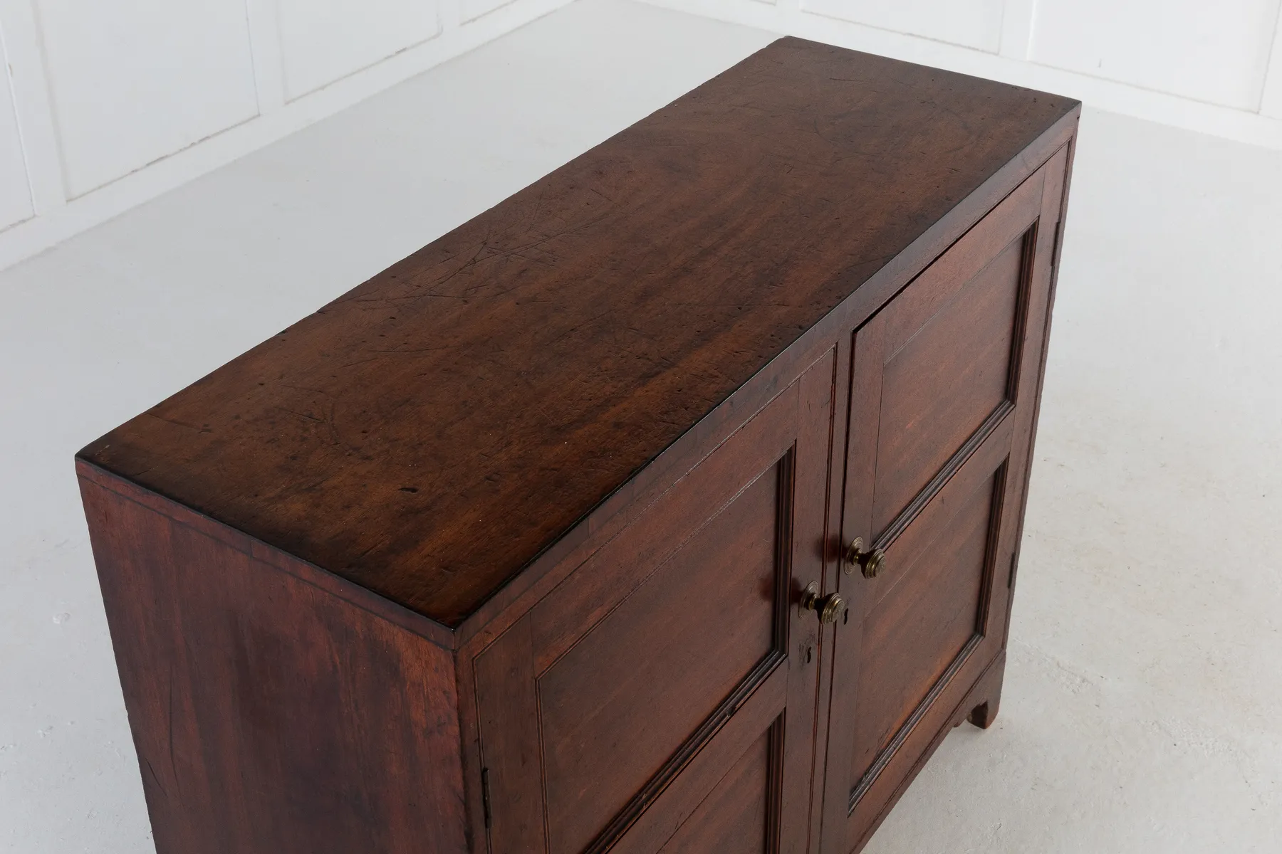 SOLD, Early 19th Century Mahogany Two Door Cabinet