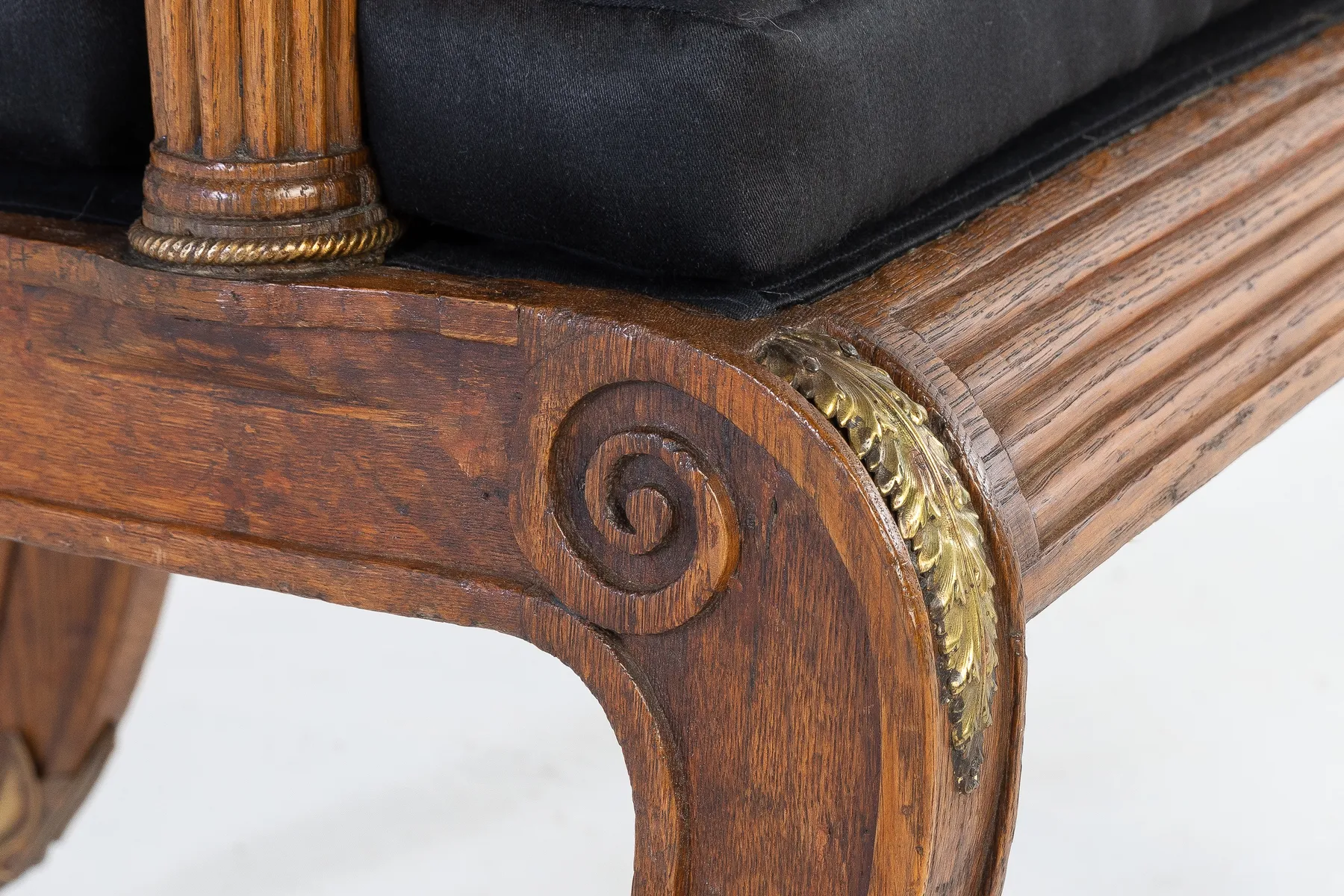 SOLD, 19th Century Regency Oak Armchair (in the manner of) George Bullock