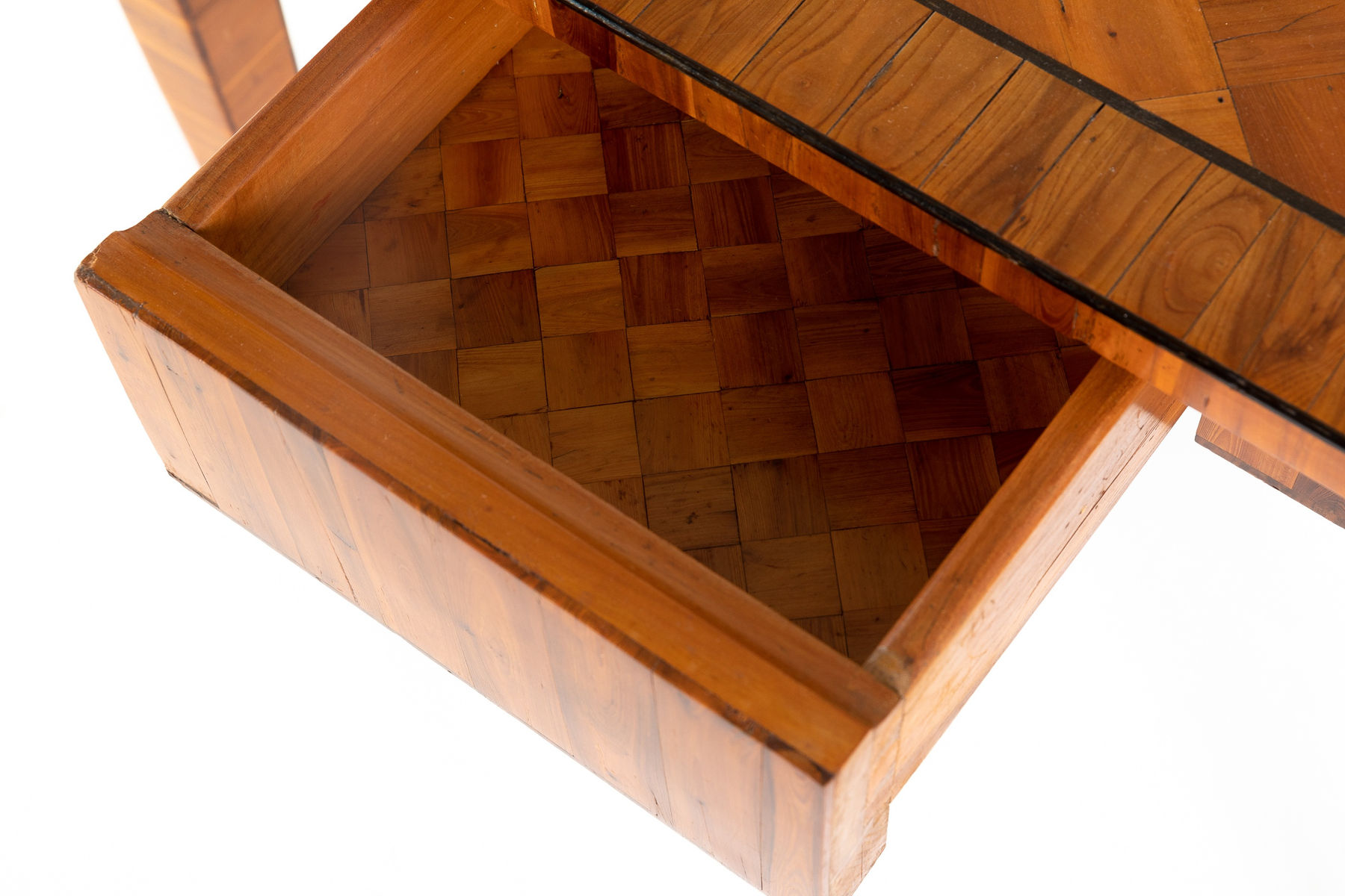 SOLD, 19th Century French Parquetry Side Table