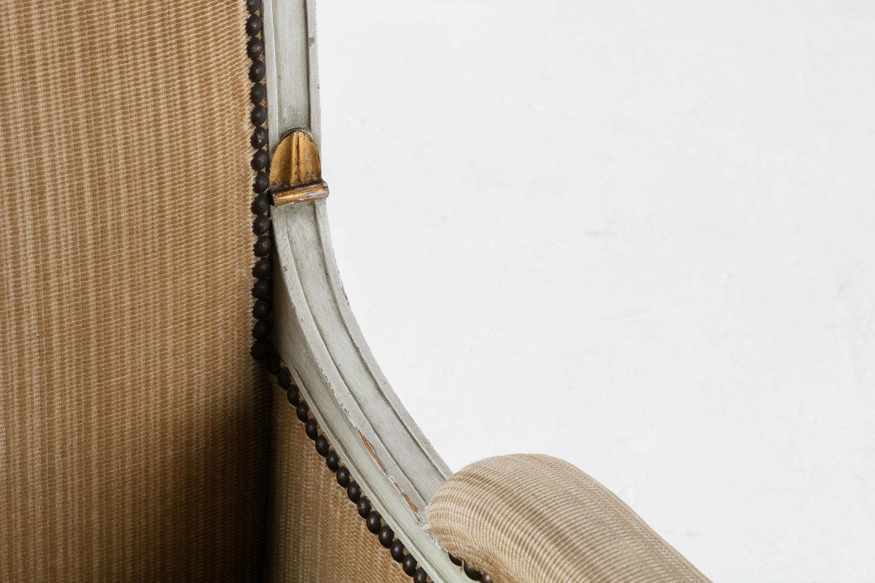 SOLD, 19th Century Pair of French Painted Chairs