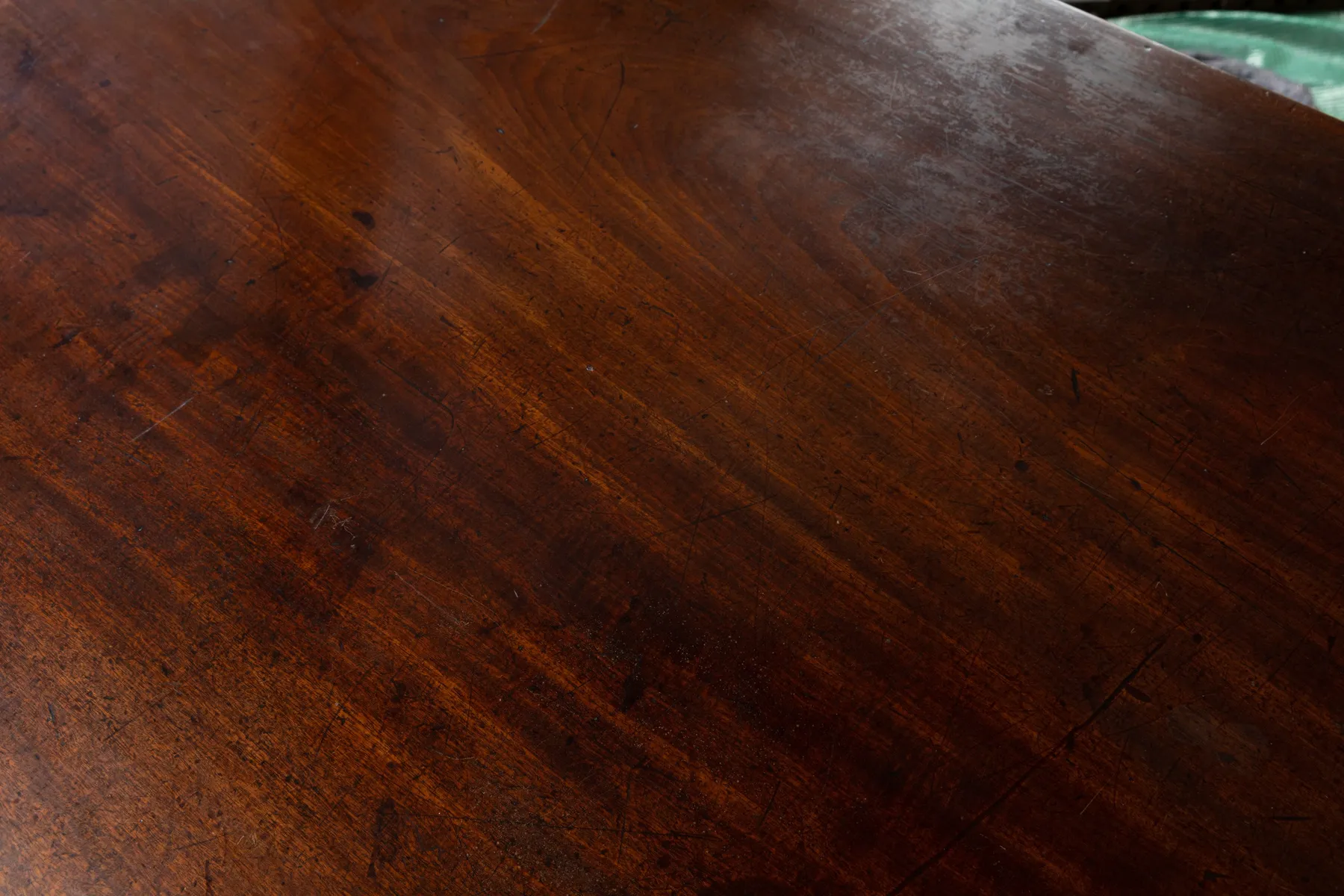 SOLD, George III Mahogany Serpentine Side/Serving Table