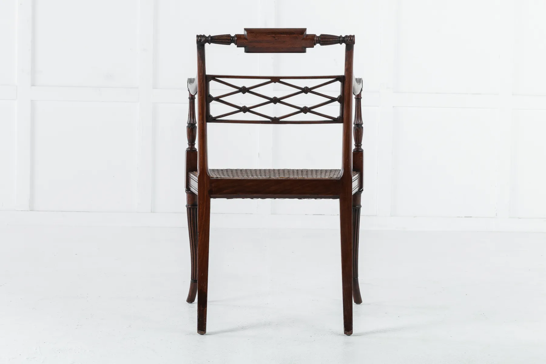 SOLD, Early 19th Century Regency Mahogany Desk Chair