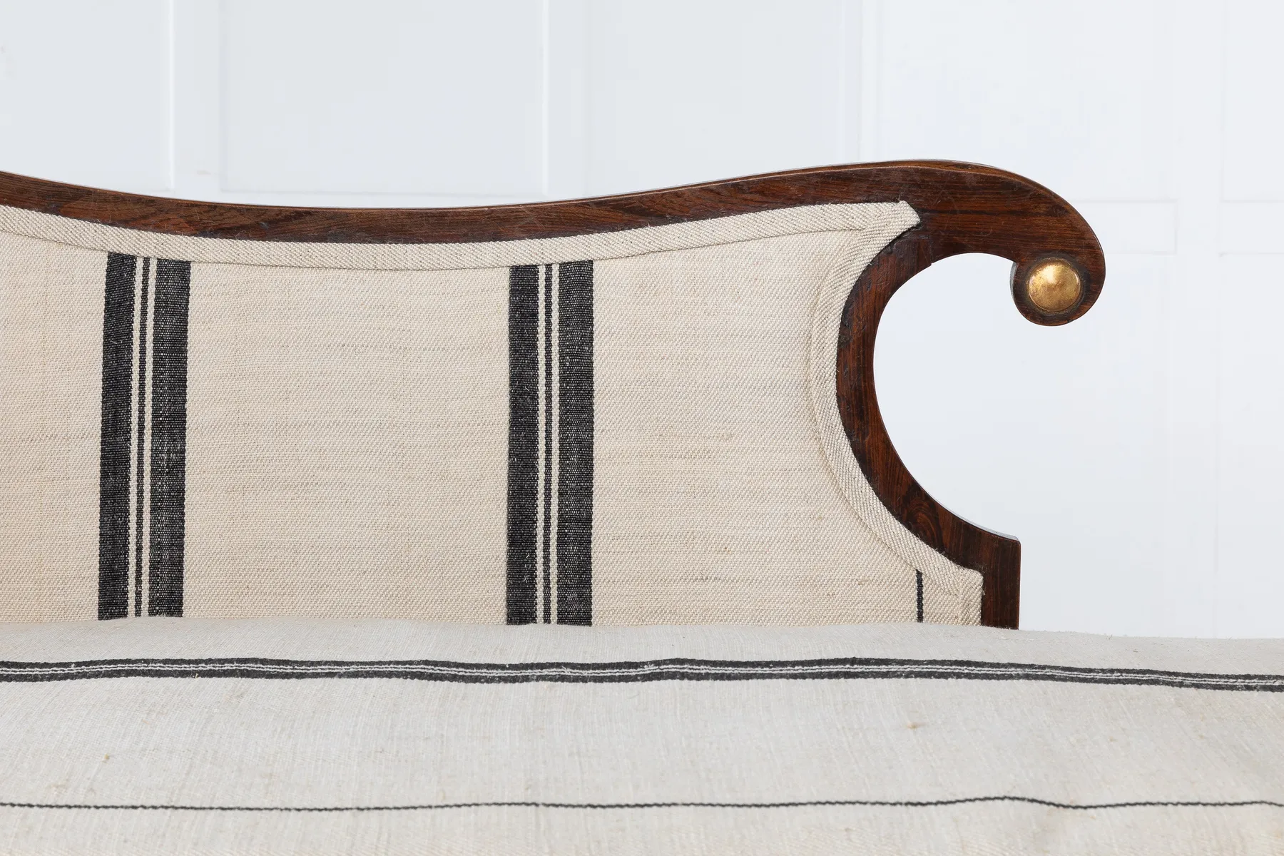 SOLD, 19th Century Faux Rosewood Chaise Longue