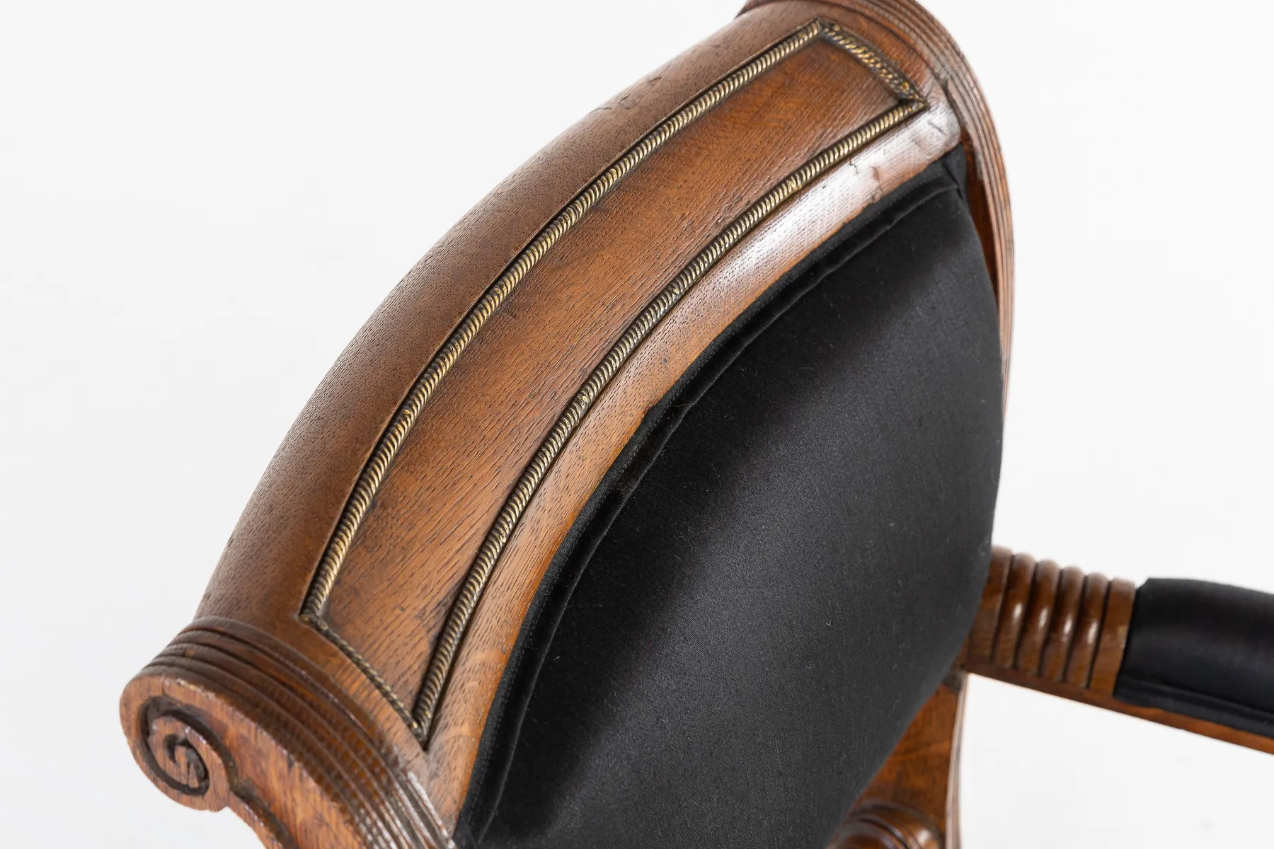 SOLD, 19th Century Regency Oak Armchair (in the manner of) George Bullock